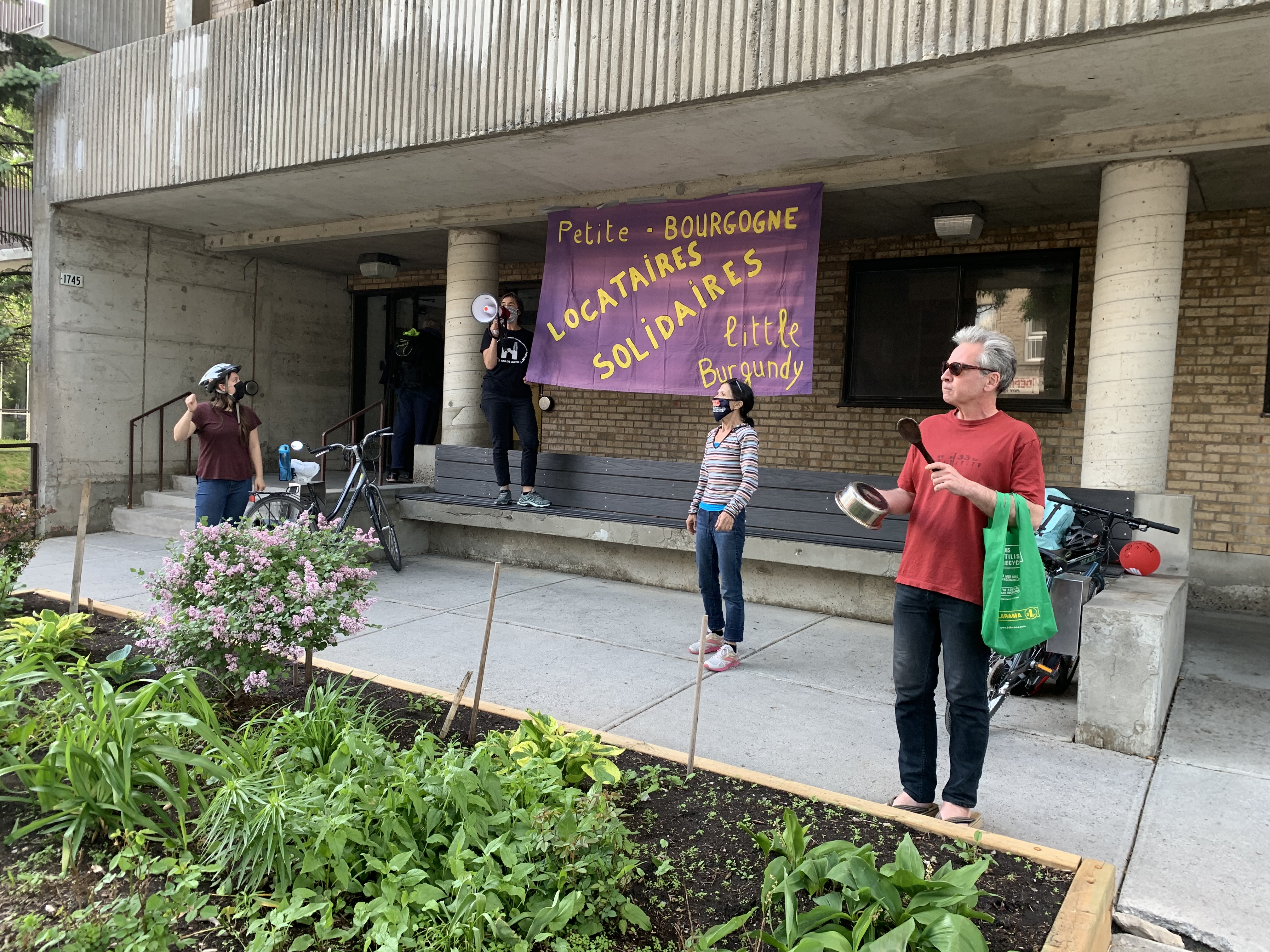 Manfestation pour l'accès au logement dans le Sud-Ouest