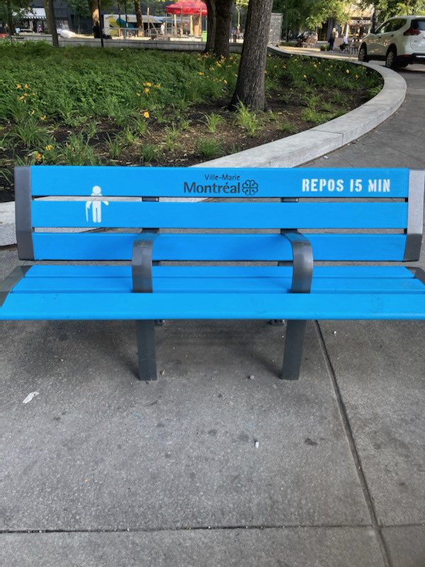 banc anti-itinérant