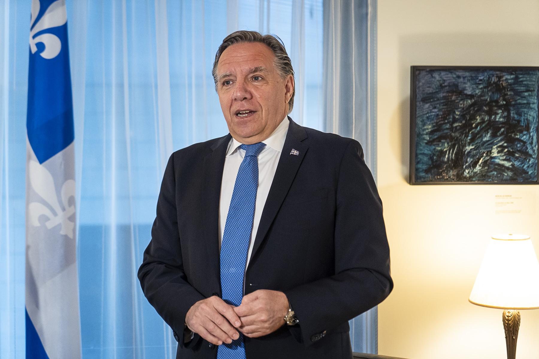 Le premier ministre François Legault