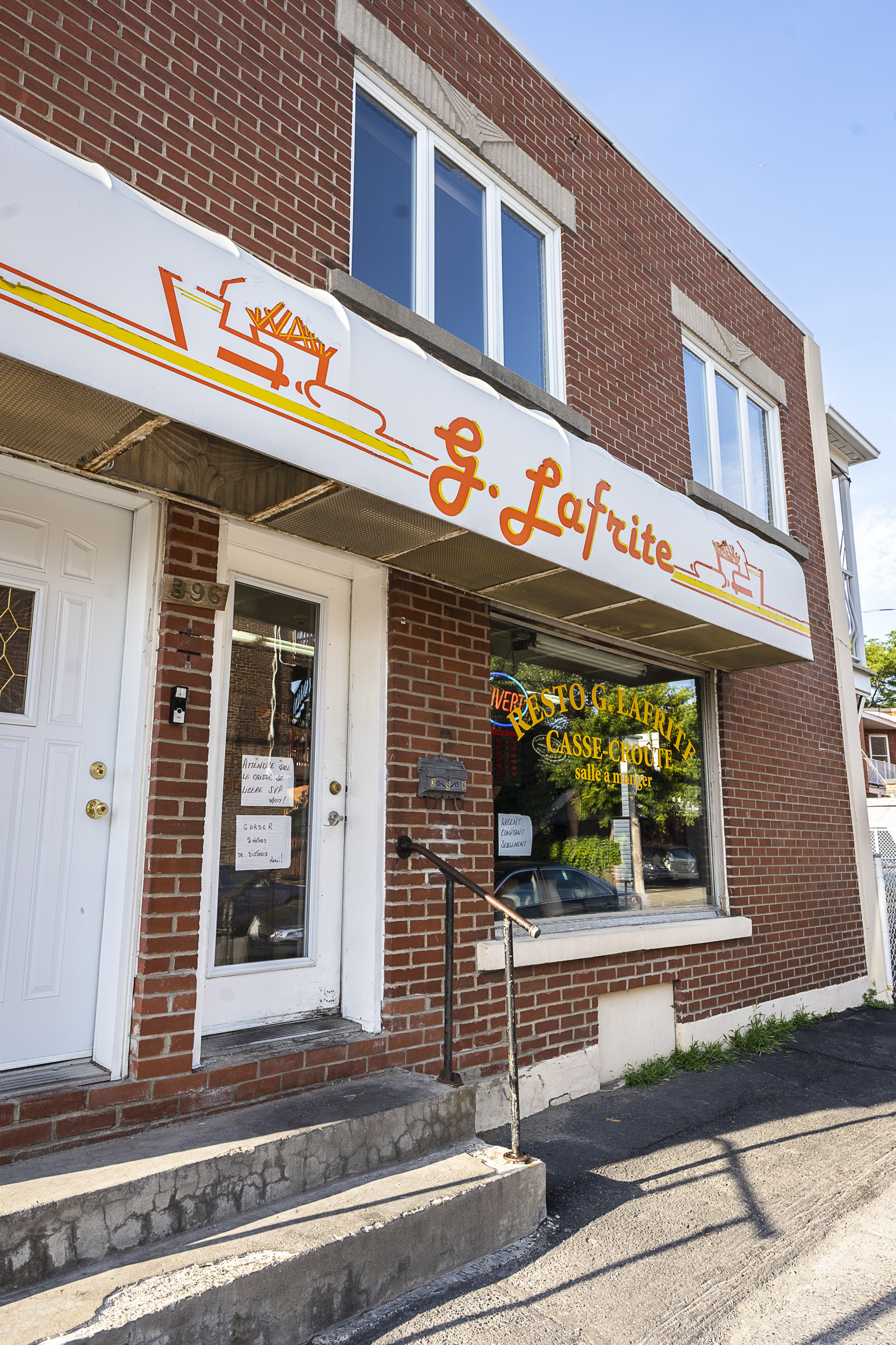 Le restaurant G. Lafrite, dans l'arrondissement Lachine.
