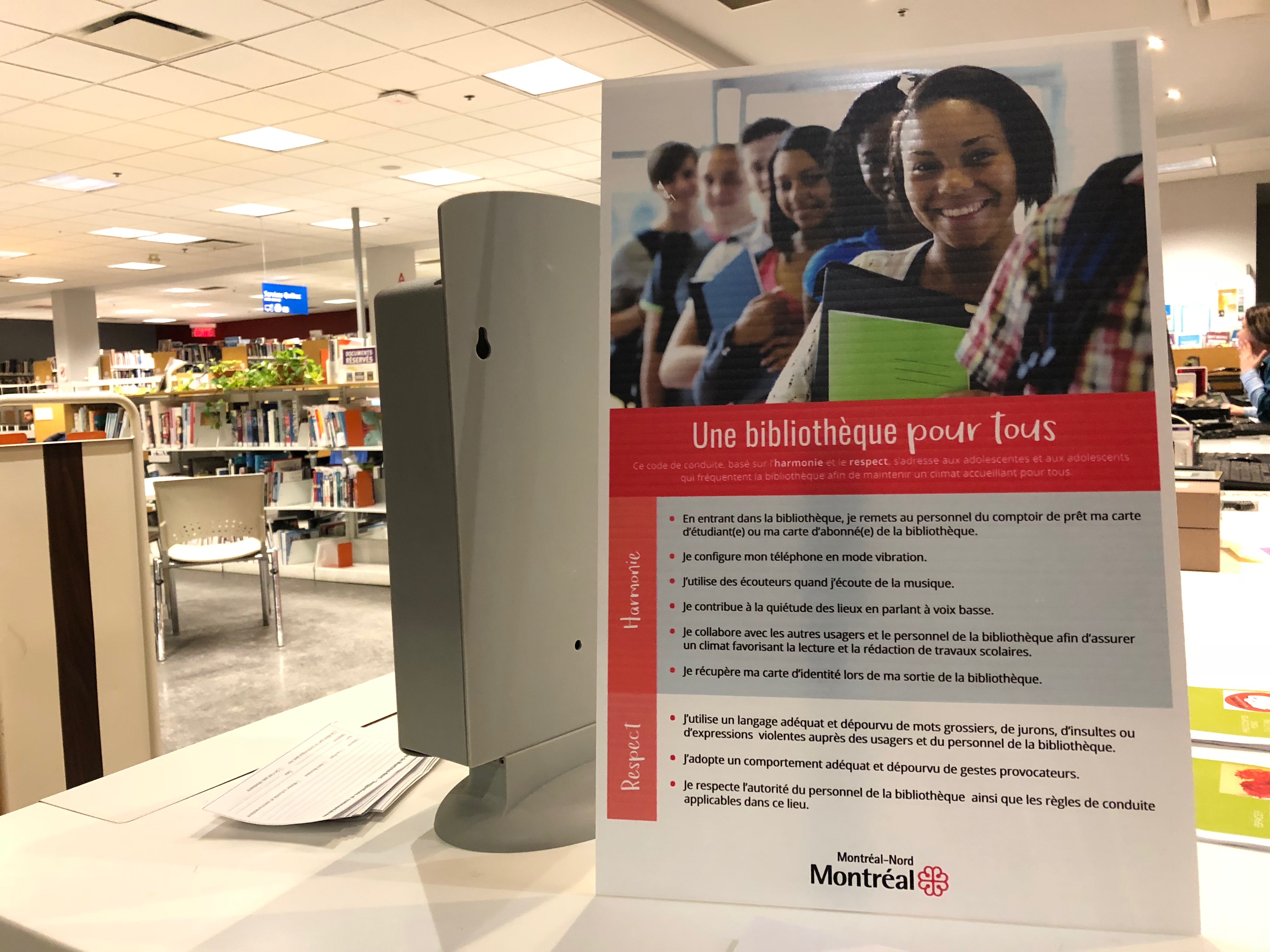 montréal nord bibliothèque