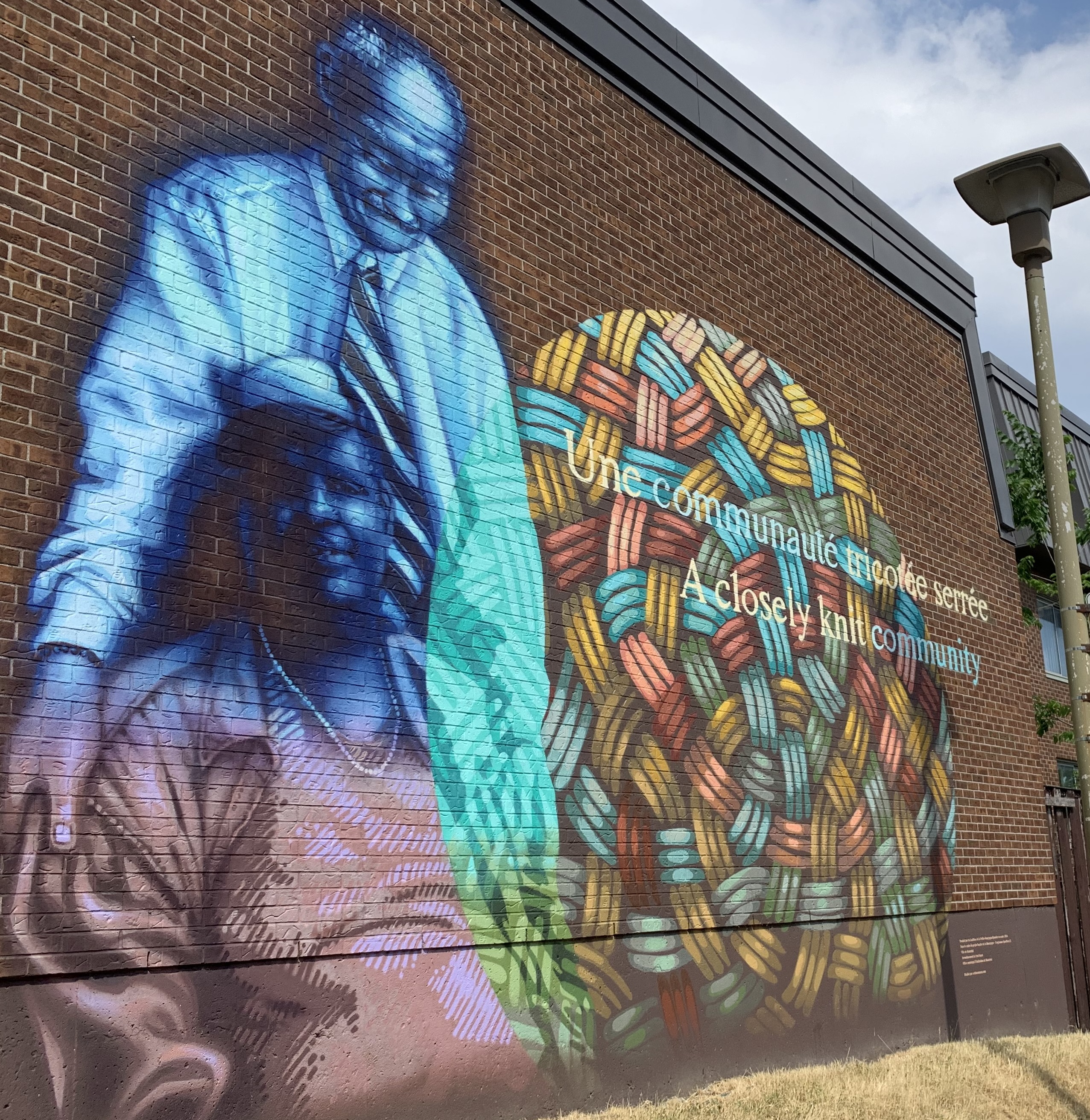 Murale dans la Petite-Bourgogne