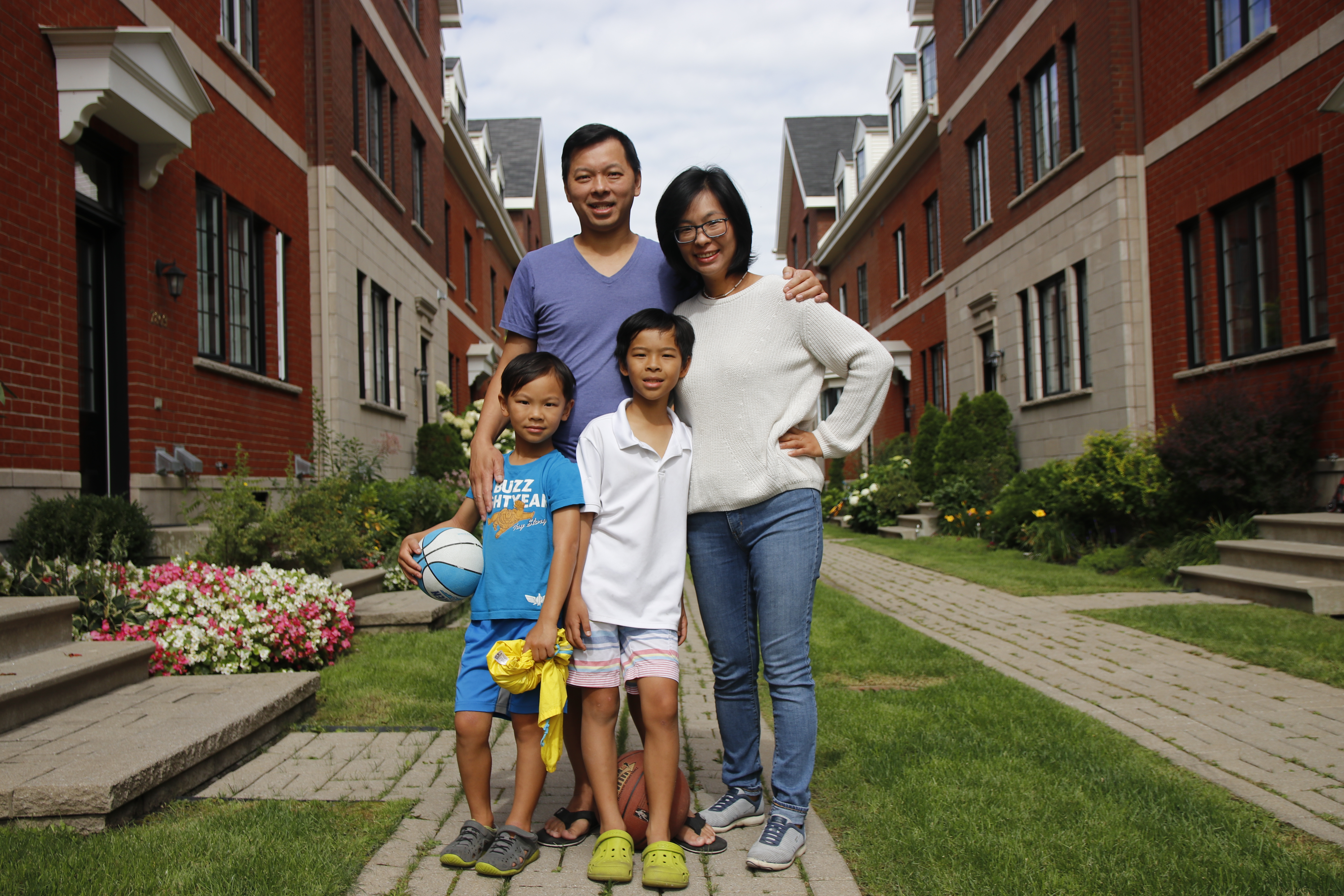 Famille Chung rentrée