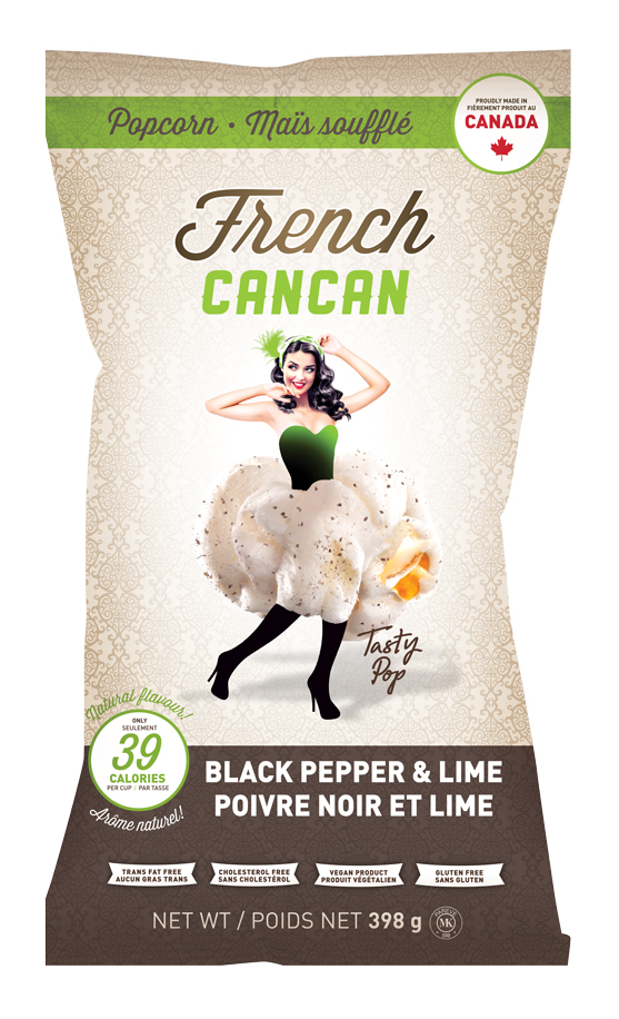 Sac de popcorn poivre et lime