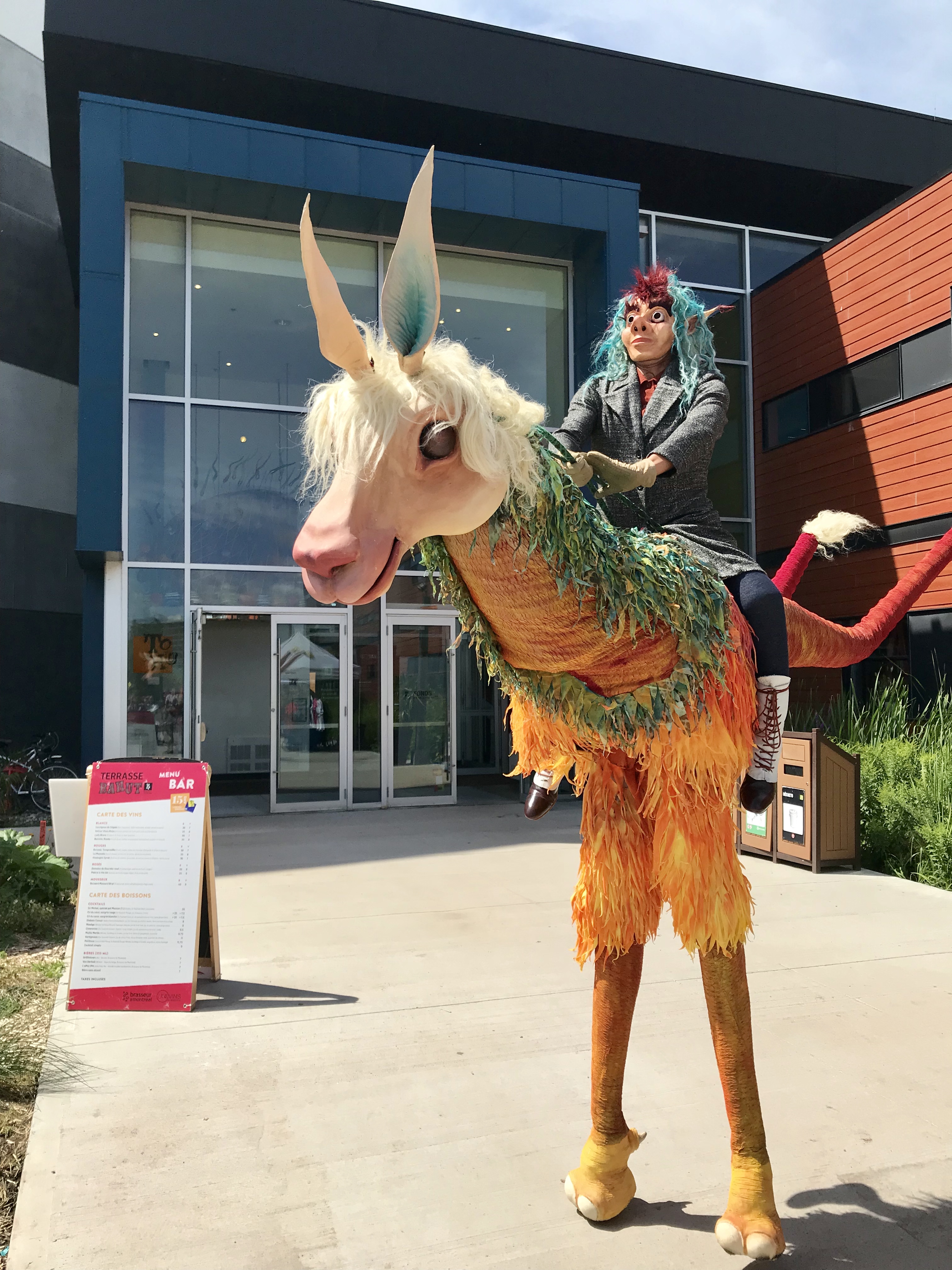 Quand l’art prend l’air