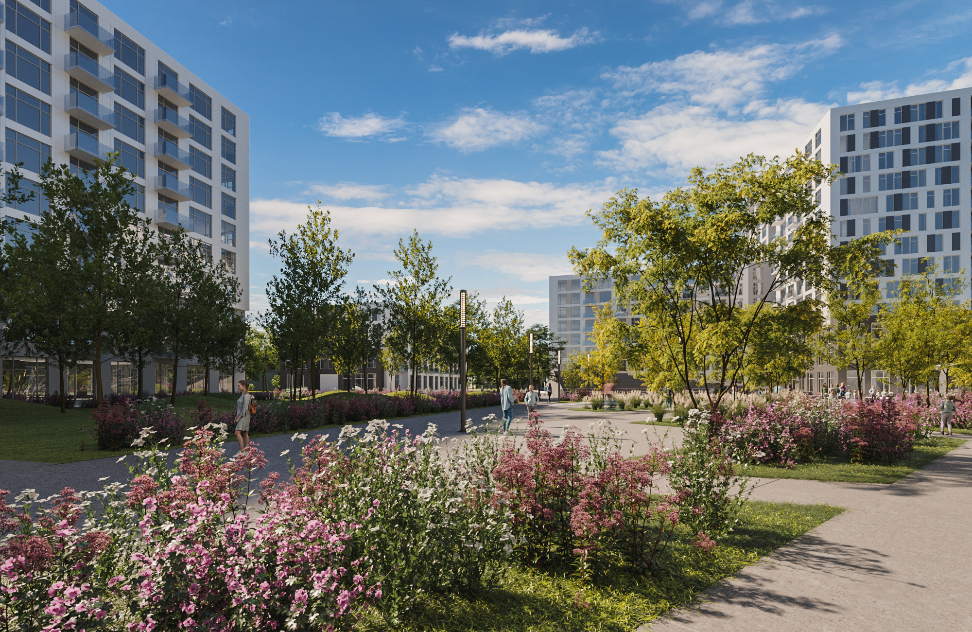 Maquette du projet immobilier