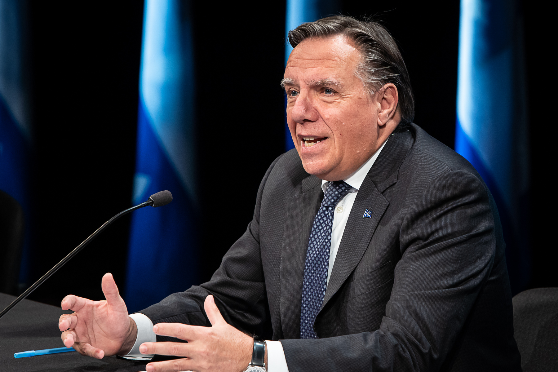 Le premier ministre François Legault a annoncé l'ajout de quatre régions, dont Montréal, au palier jaune de sa carte régionale sur la COVID-19.