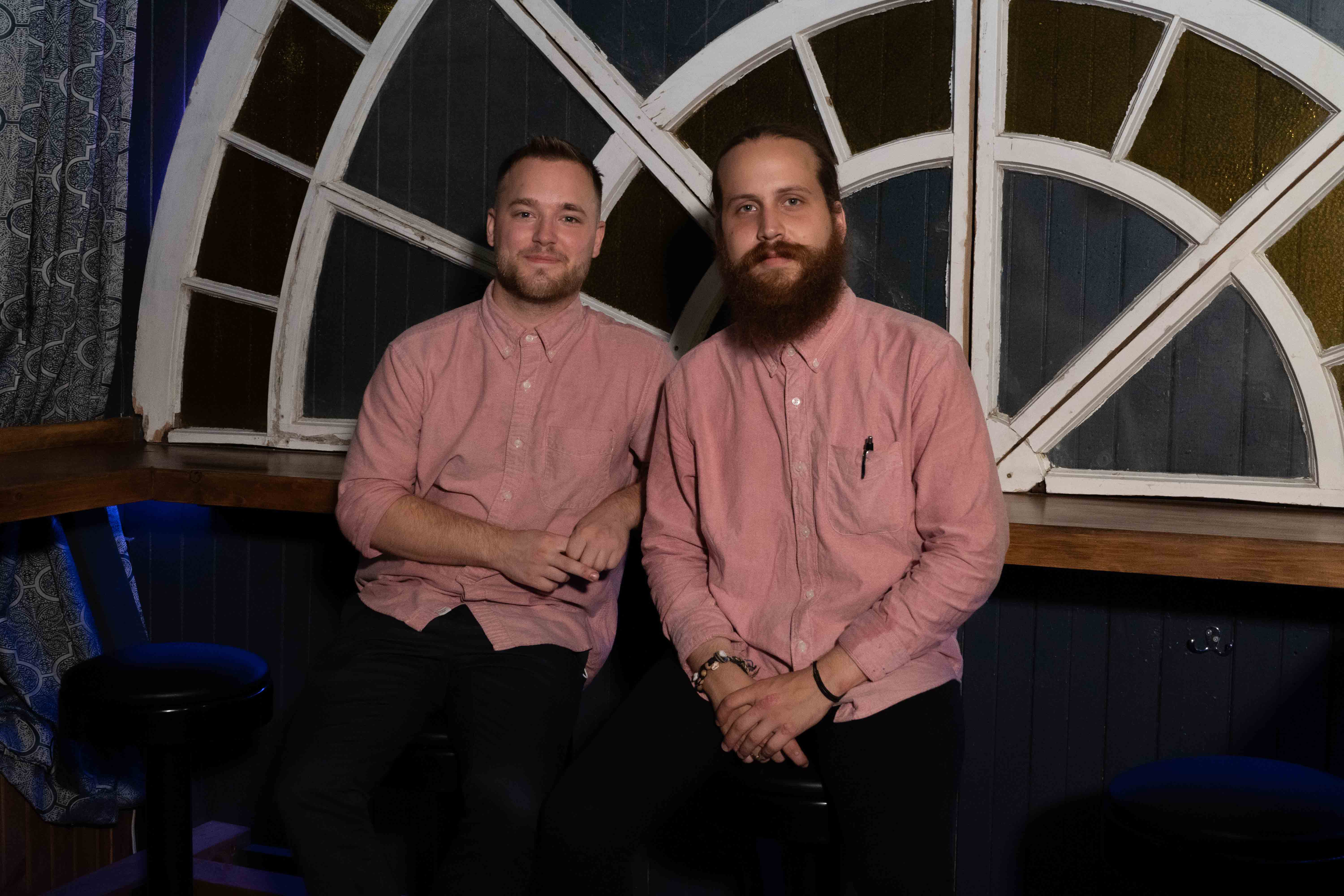 Portrait des copropriétaires du restaurant Le Norest Rémi Lemieux et Justin petitclerc