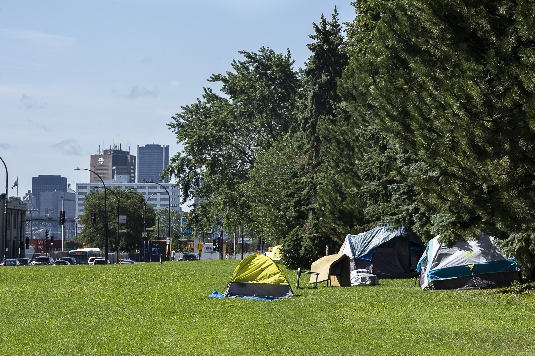 refuge campement Notre-Dame