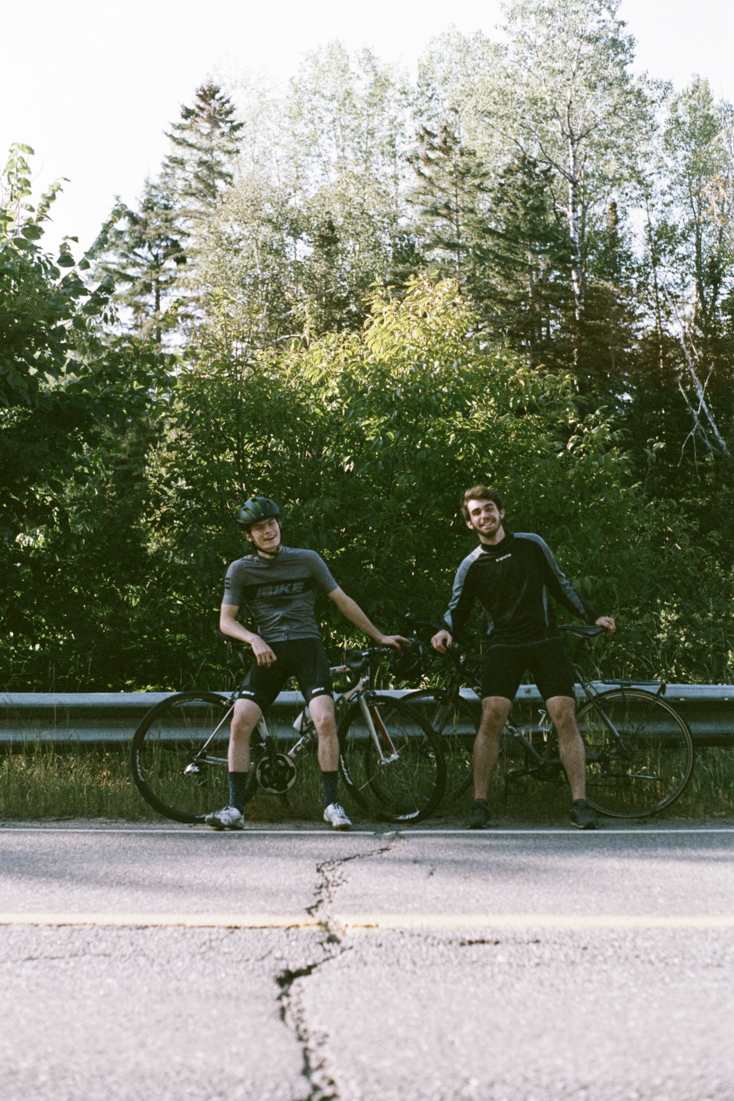 les deux cyclistes