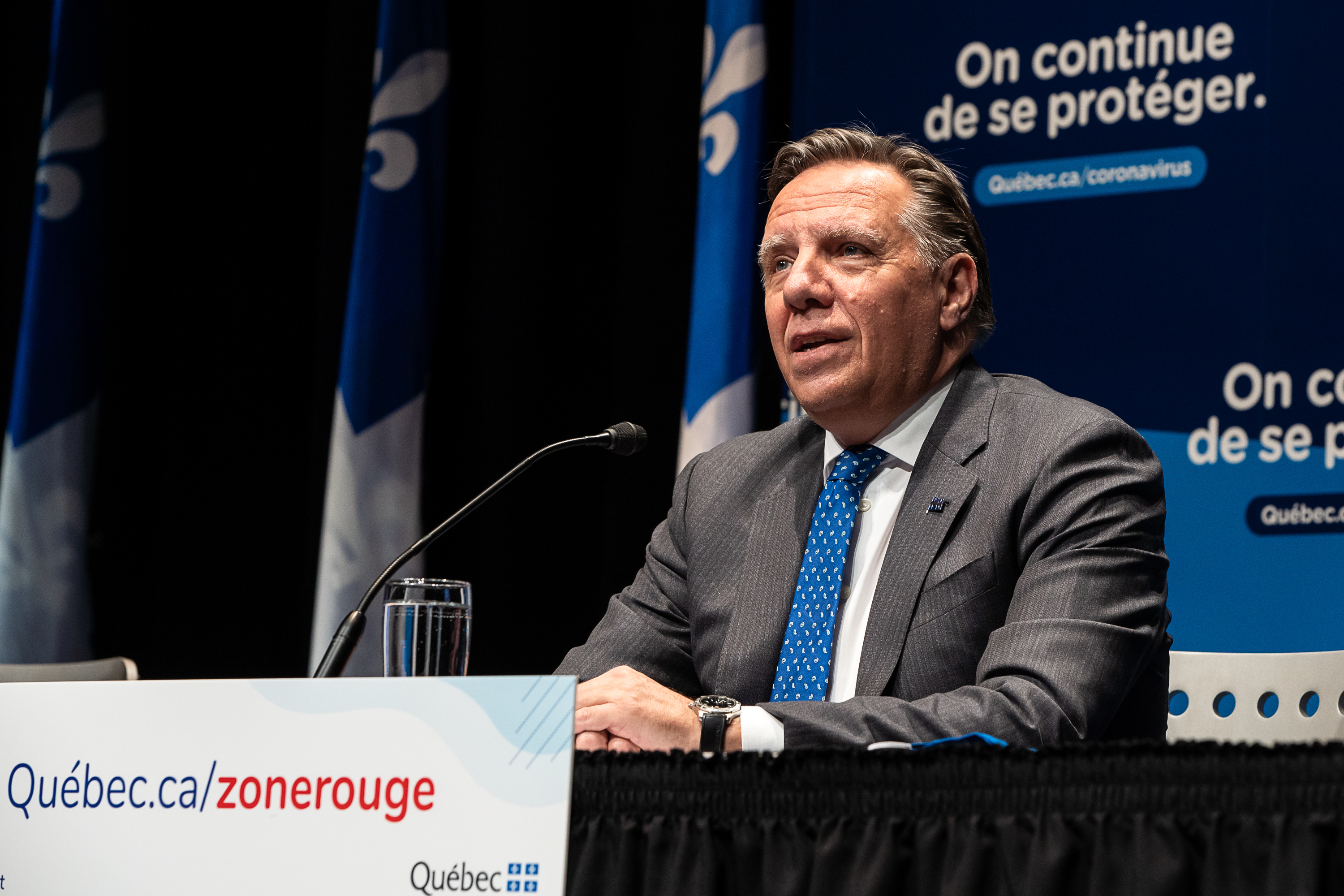 Le premier ministre François Legault