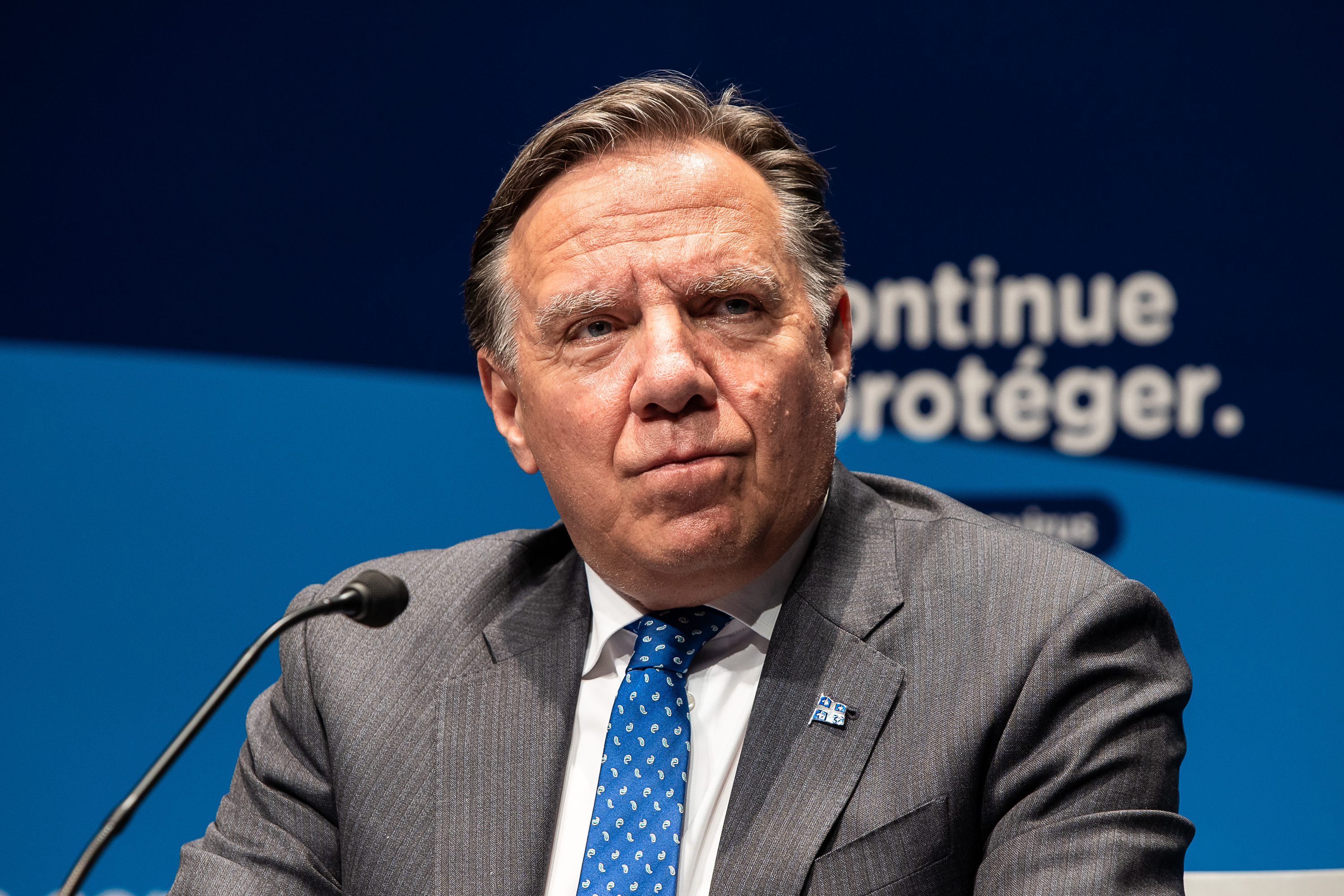 Le premier ministre François Legault
