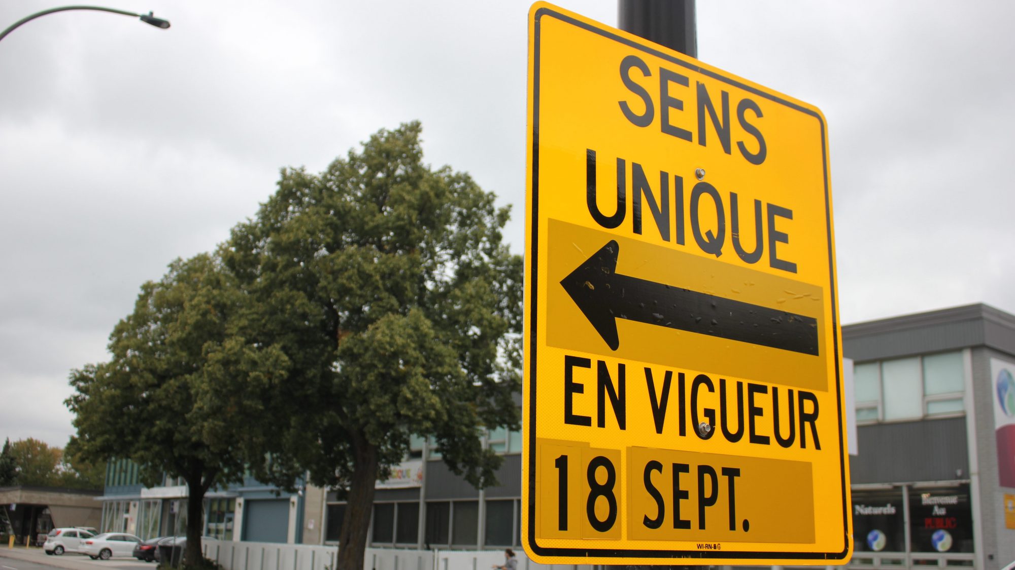 La rue de Marseille deviendra sens unique pour y implanter des voies cyclables bidirectionnelles.