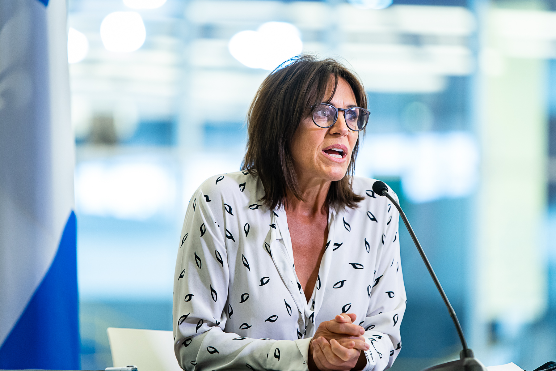 La ministre Isabelle Charest fait partie du comité transpartisan qui avait mandaté les experts d'étudier le fléau des violences sexuelles et conjugales.