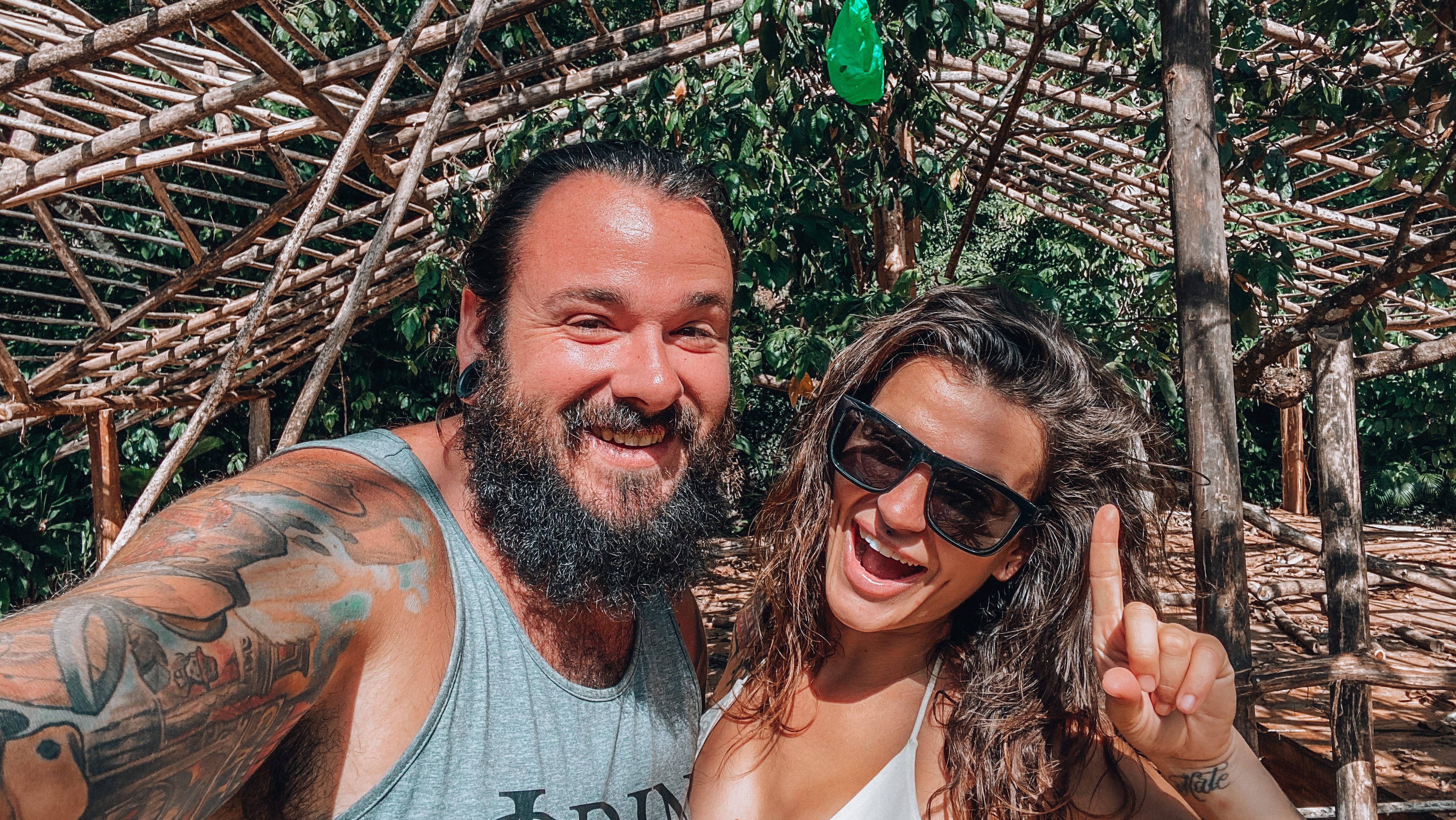 Le couple Nick Leger et Alie Bragz en République dominicaine