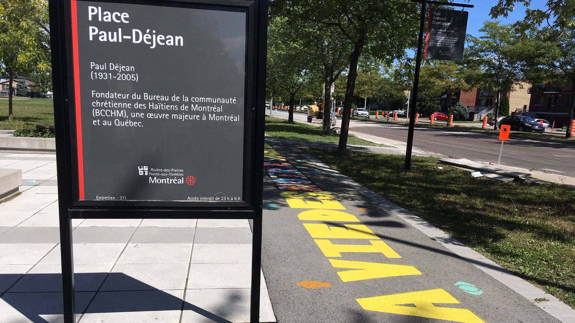 Les fresques Black Lives Matter resteront à RDP