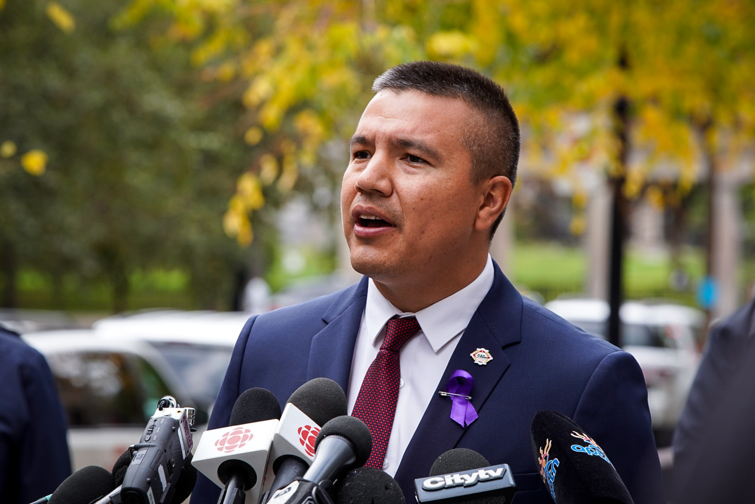 les représentants des communautés Atikamekw