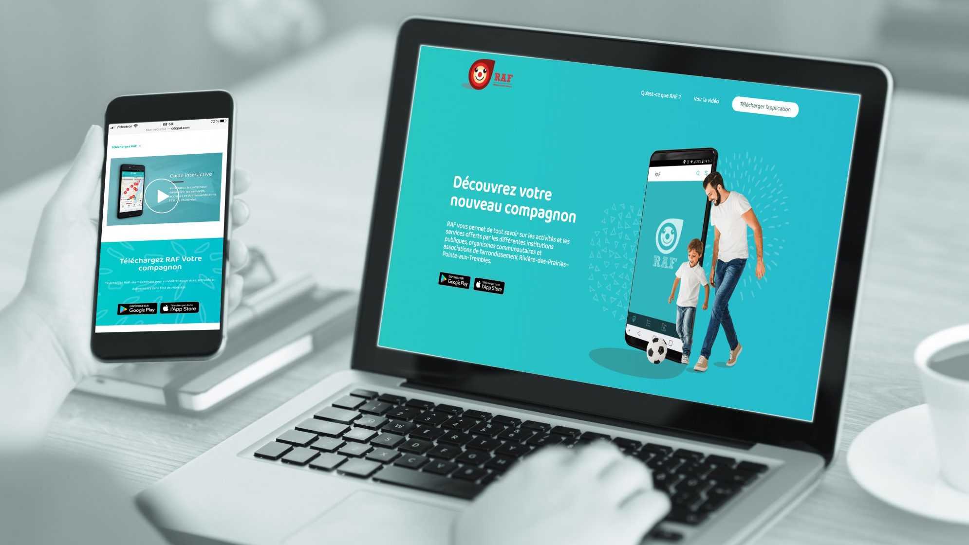 RAF: une application pour découvrir son quartier