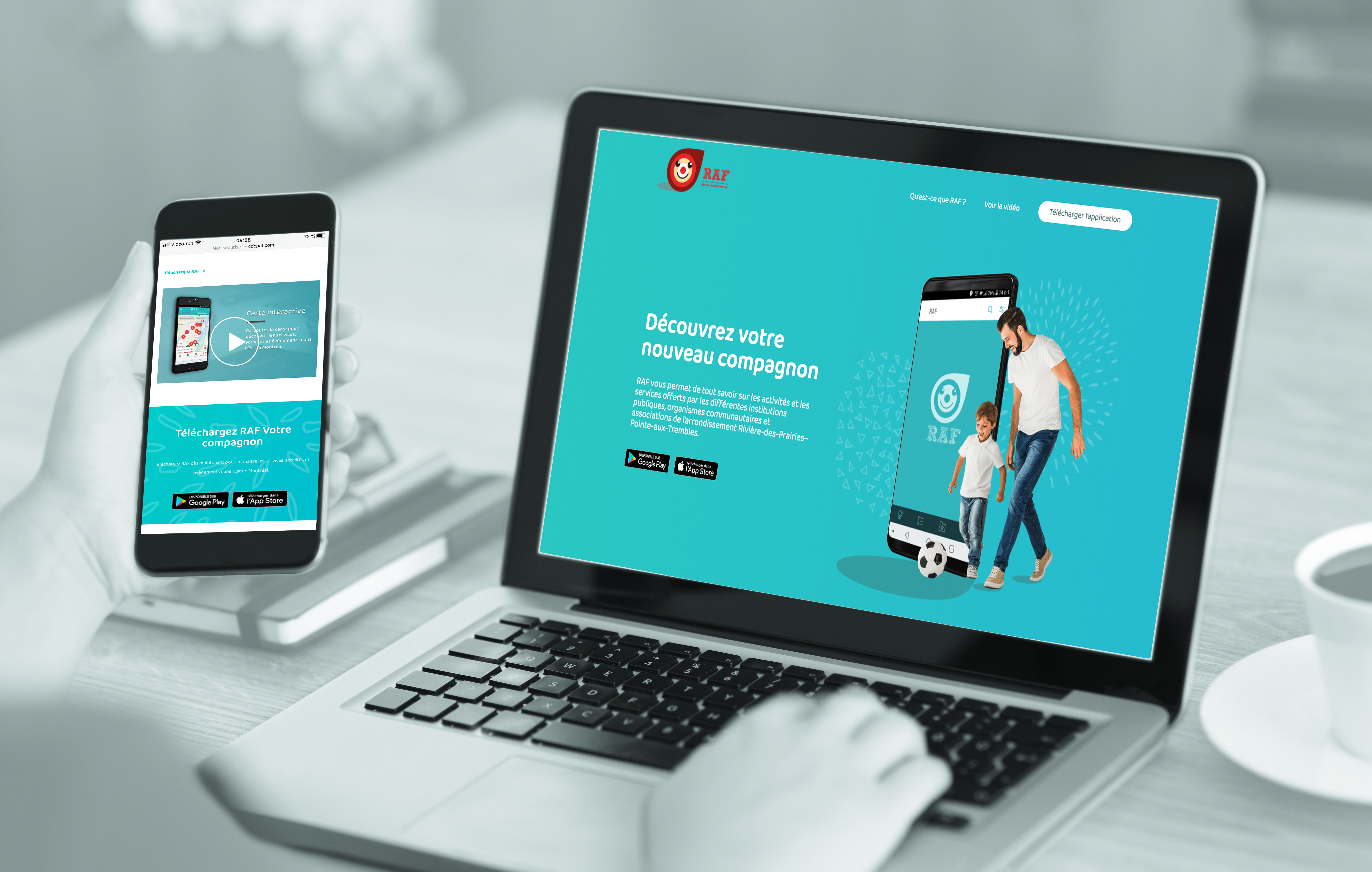 RAF: une application pour découvrir son quartier