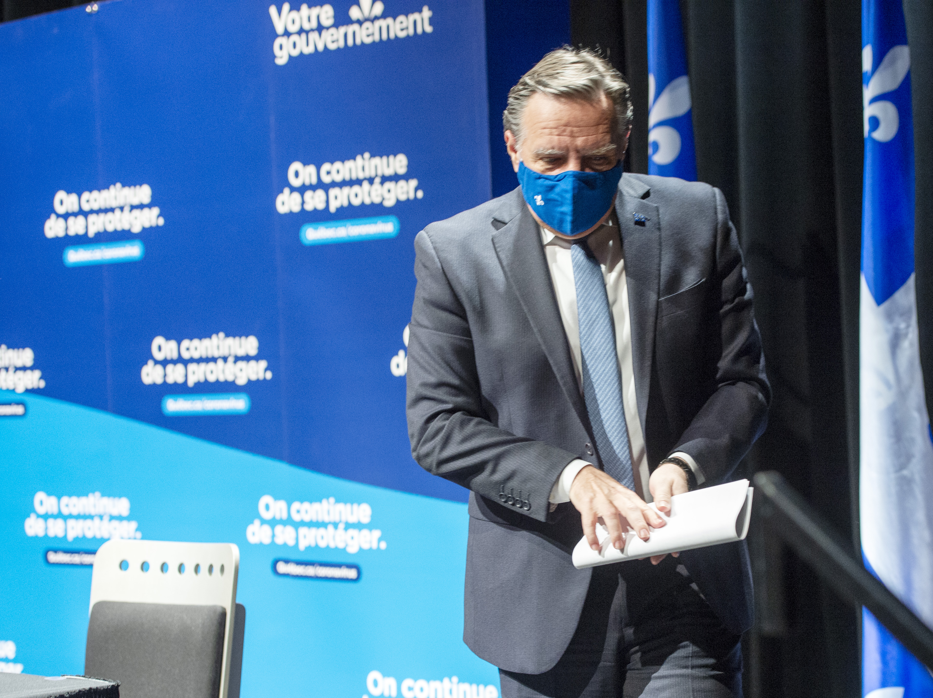 Le premier ministre François Legault confirme l'annulation des rassemblements de Noël