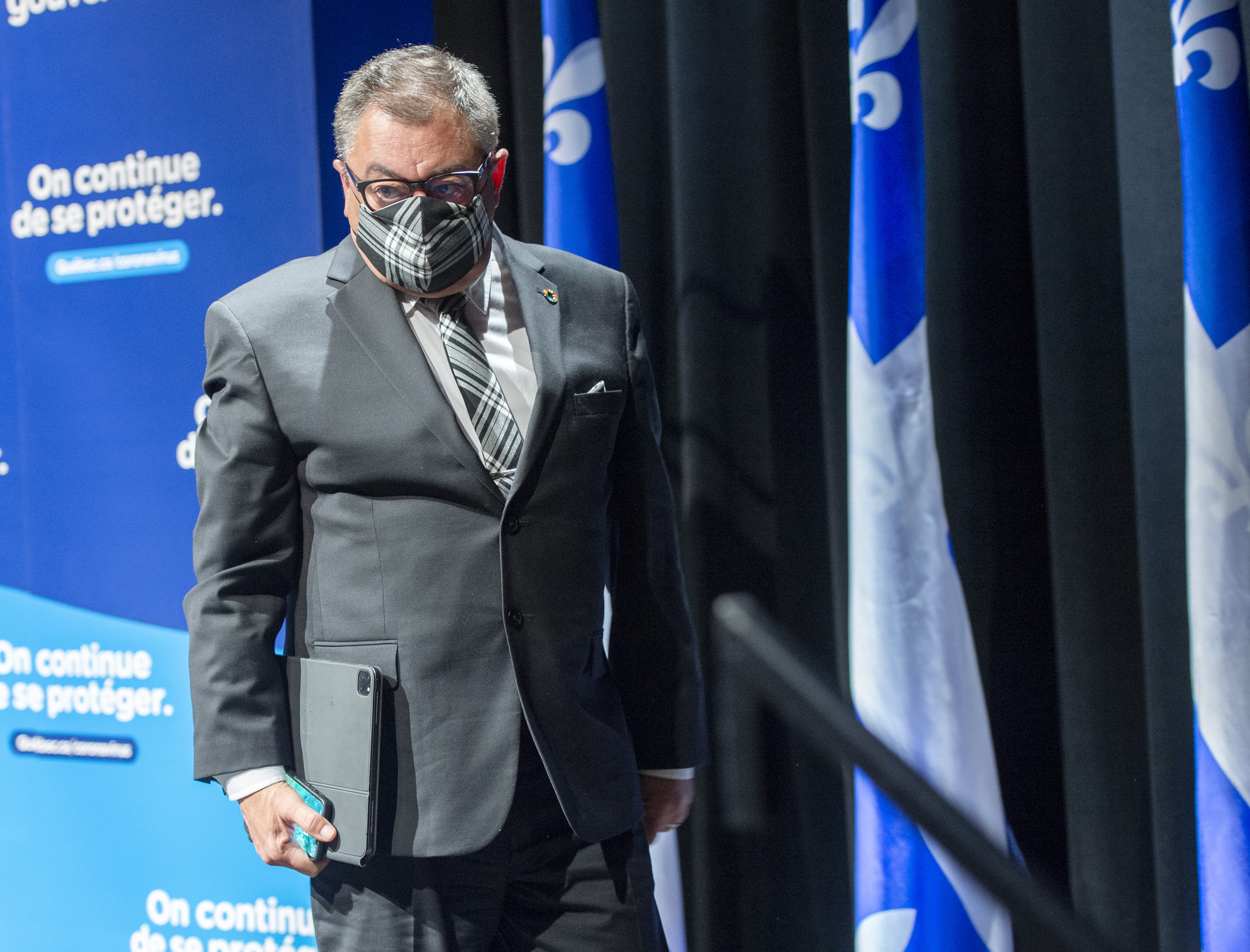 Horacio Arruda, directeur national de santé publique