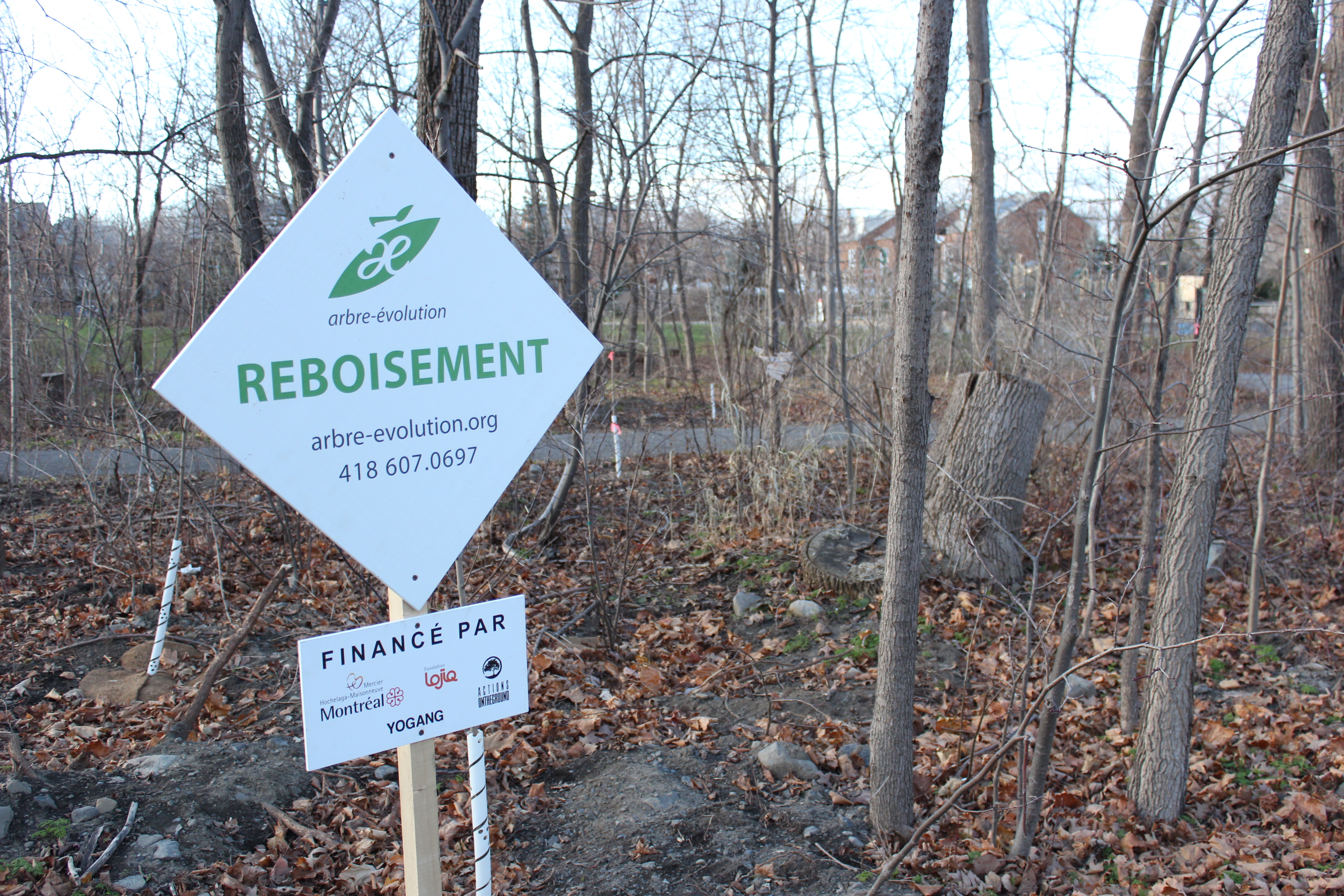 Photo de pancarte dans Mercier.