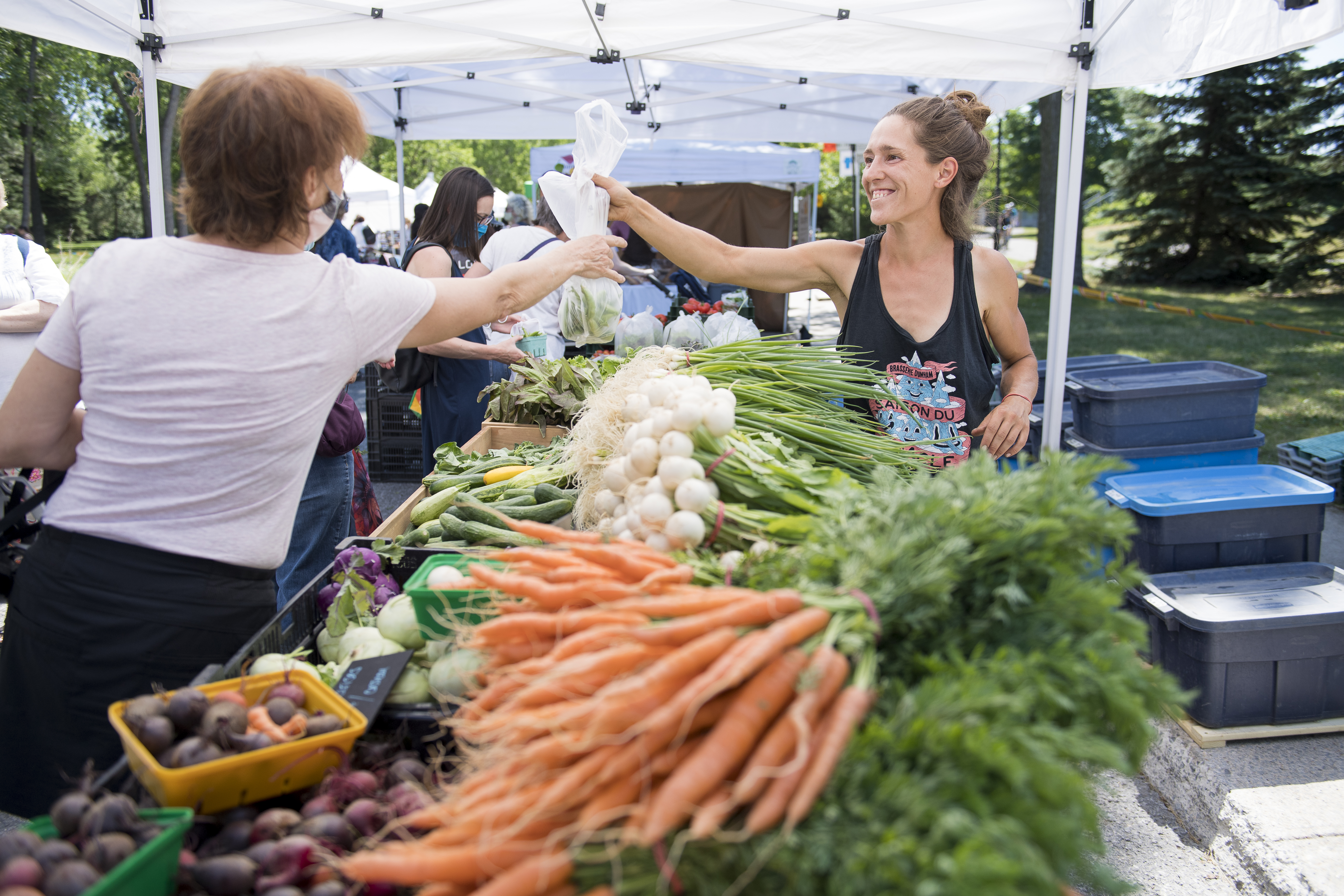 Marché saisonnier Ahuntsic