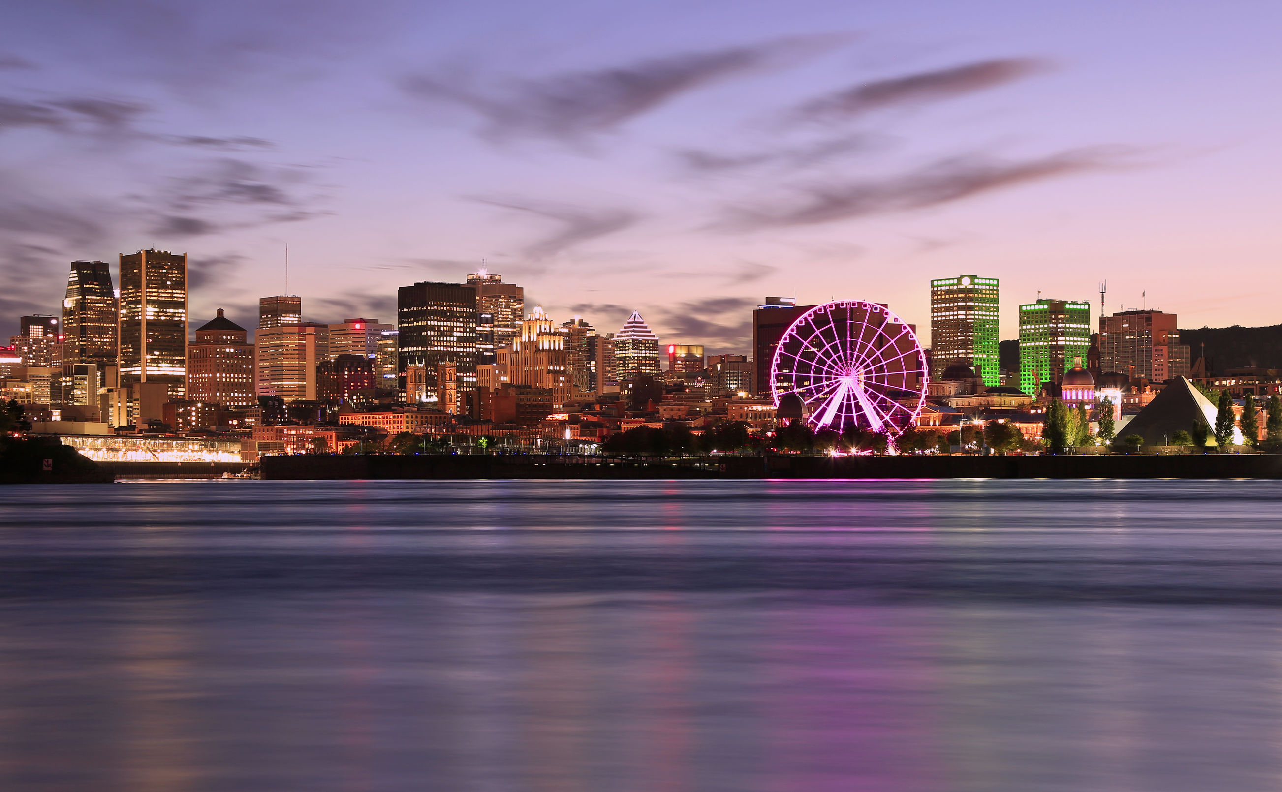 Habituellement plein à craquer pour le Nouvel an, le Vieux-Port de Montréal sera vide jeudi soir.