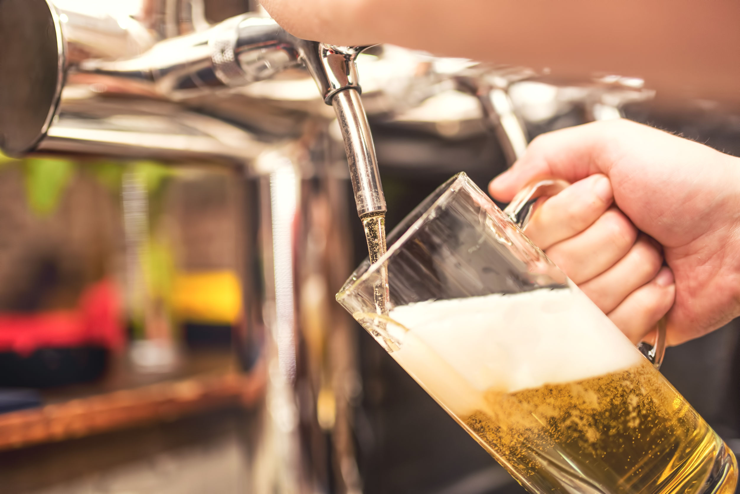 Un verre de bière