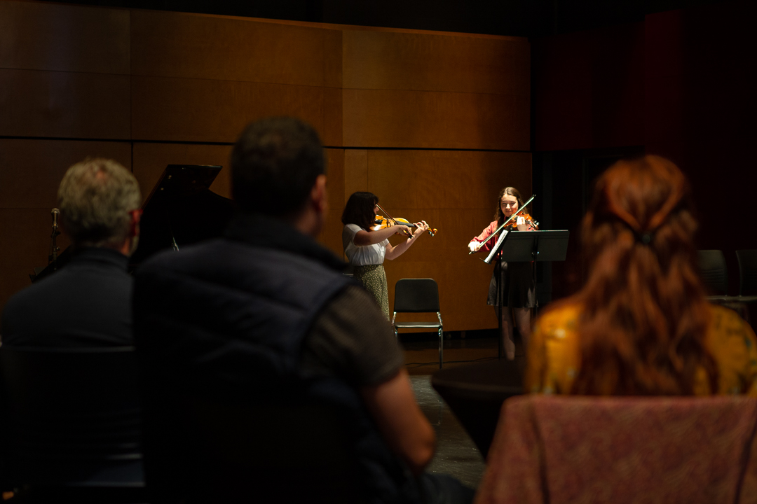 Des musiciennes du programme du cégep de Saint-Laurent