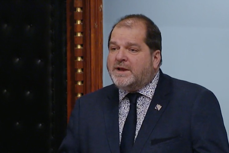 Le député du PQ Harold LeBel