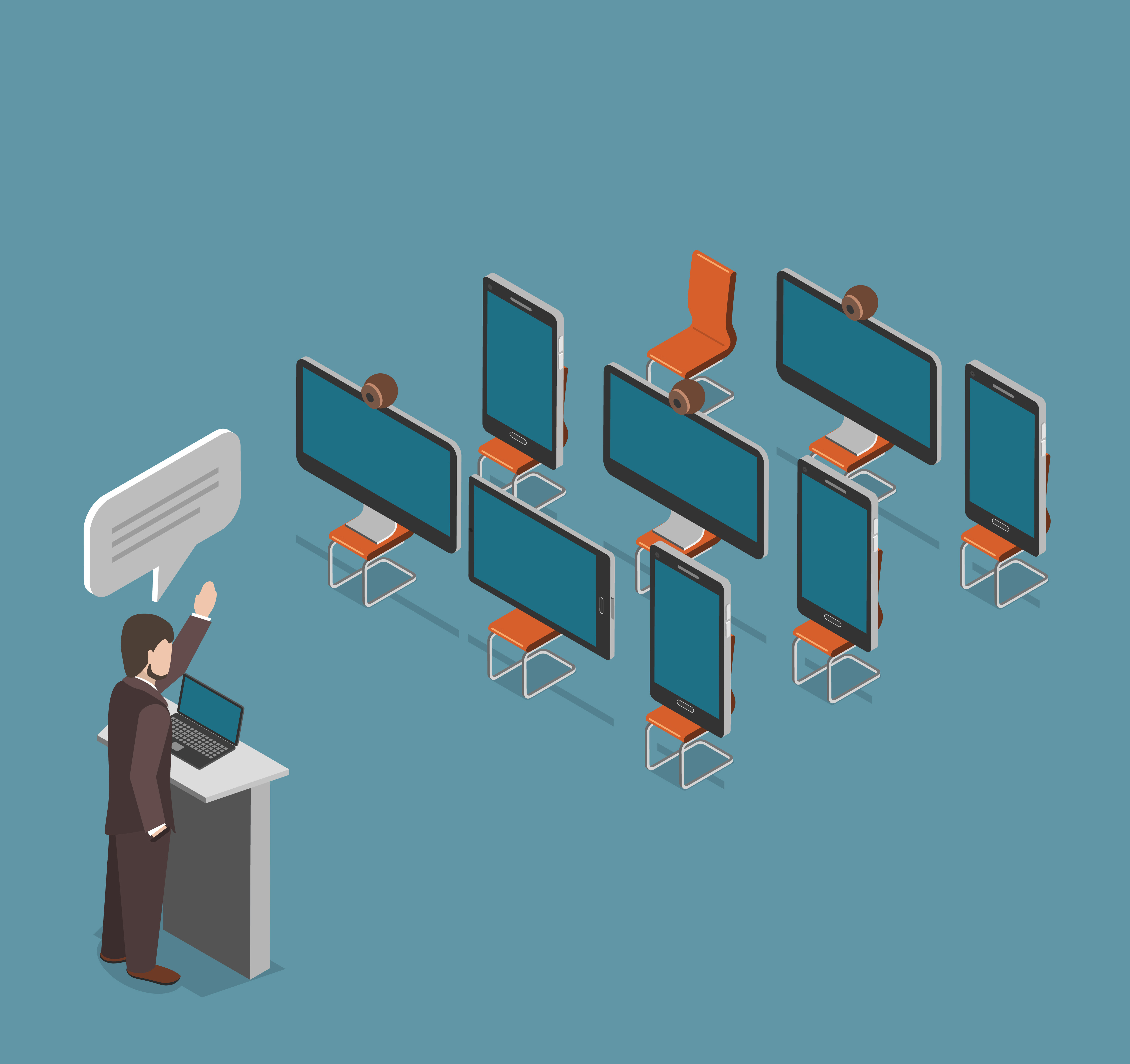 Enseignement à distance: des professeurs laissés à eux-mêmes