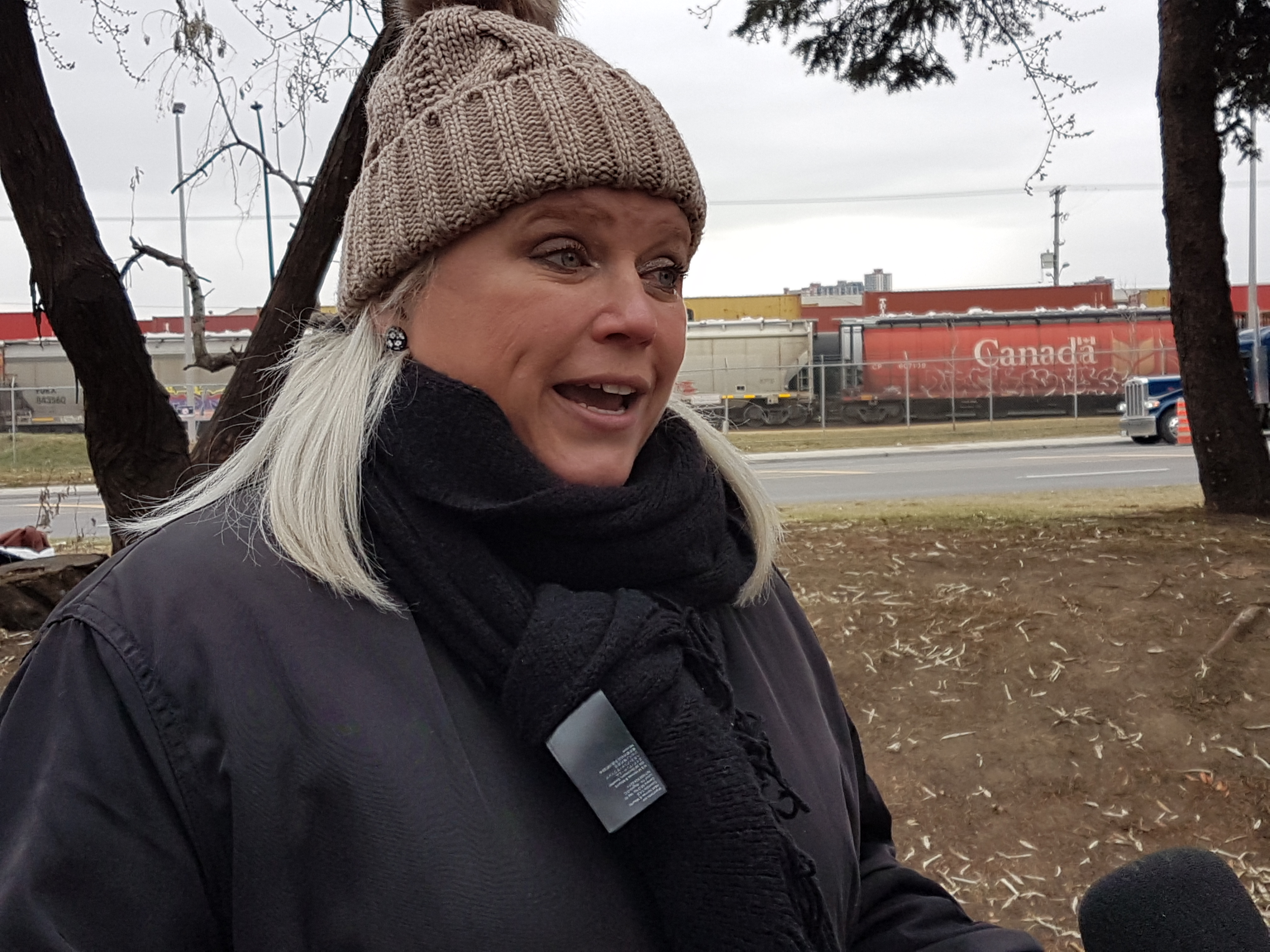 C'est vraiment une photo de Sylvie Boivin.