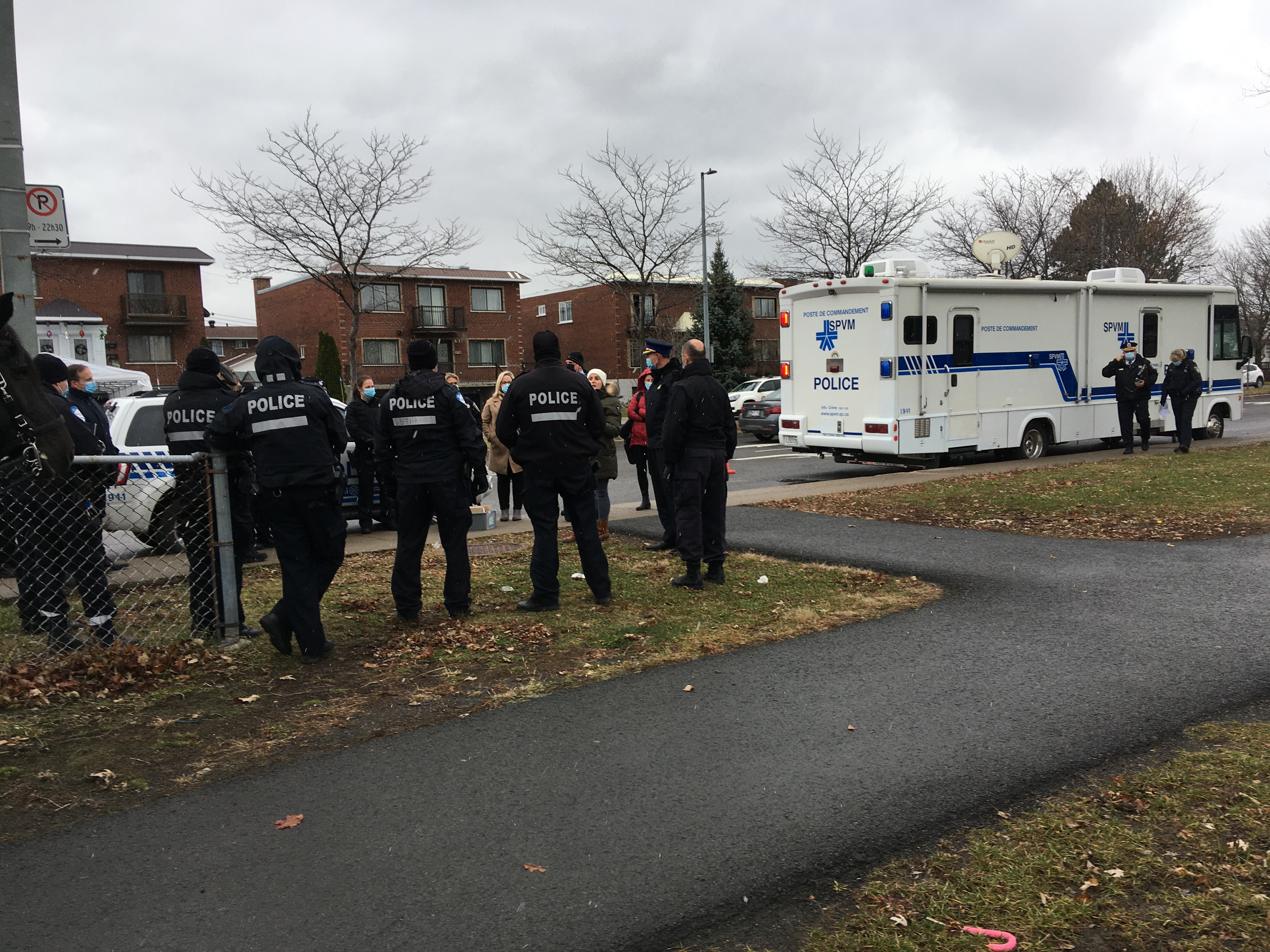 policiers Rivière des Prairies