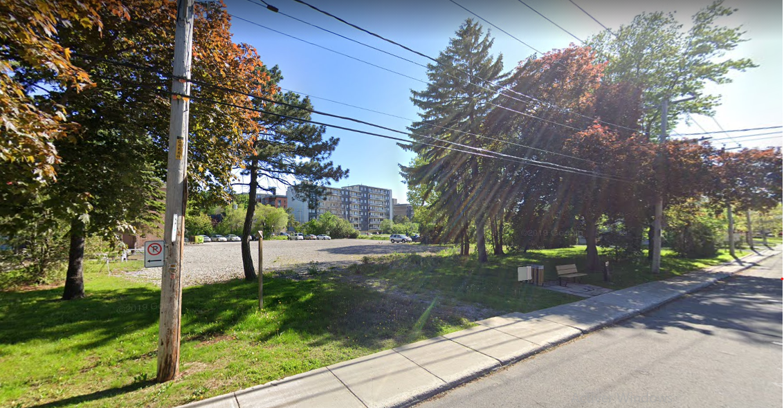 Lot vacant du 750 ave Dawson