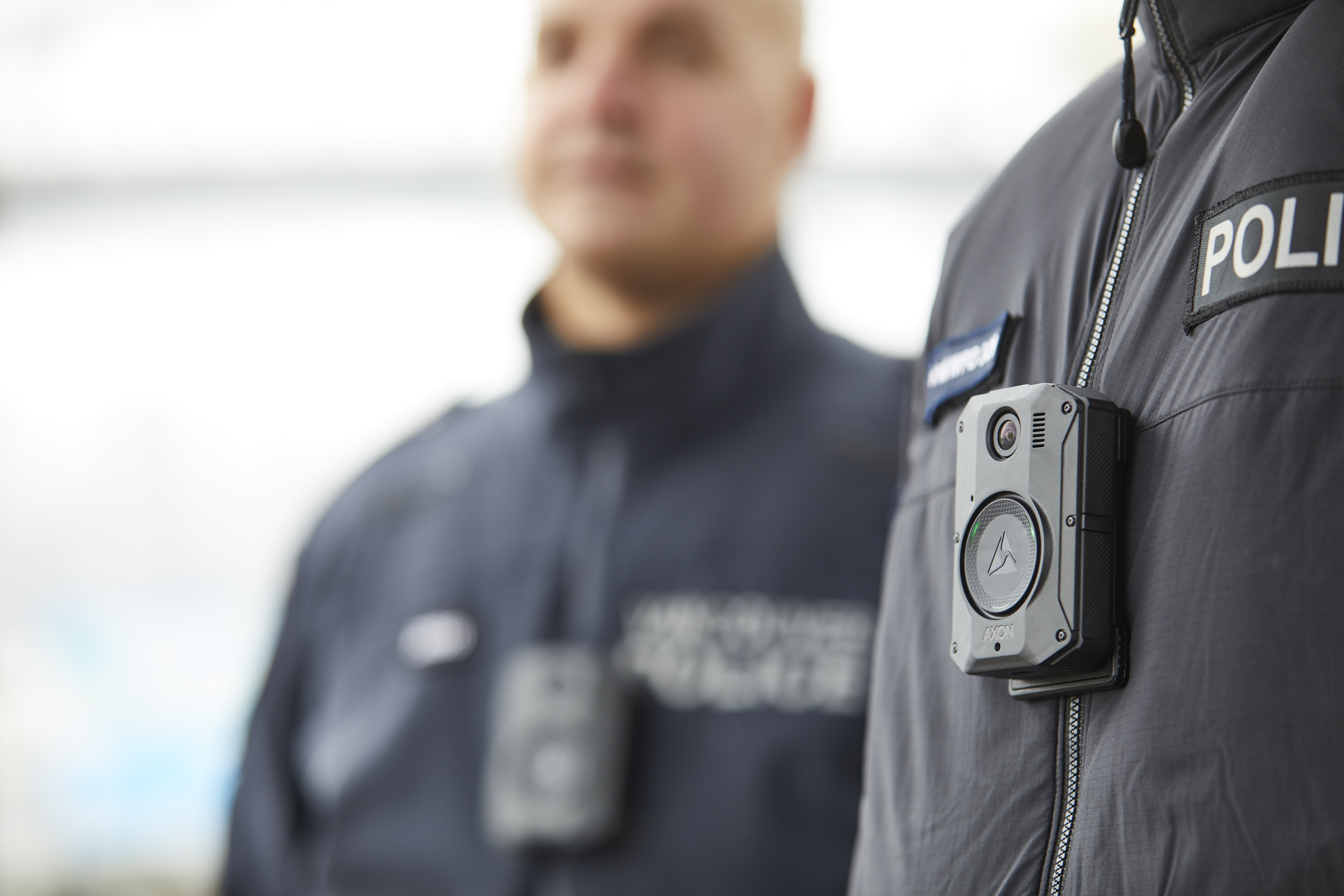 Caméra corporelle policier
