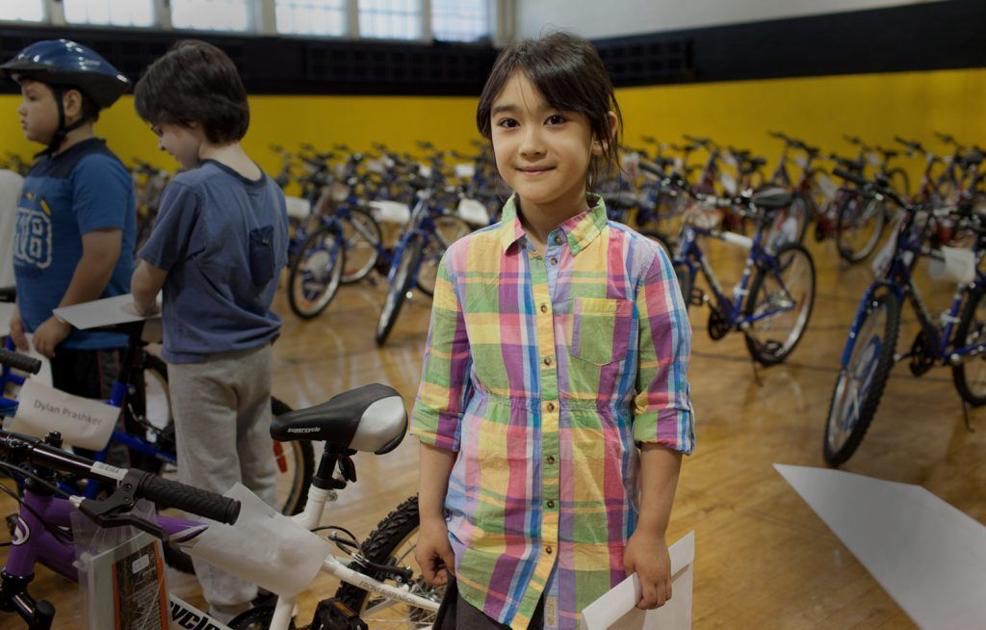 Distribution de vélos