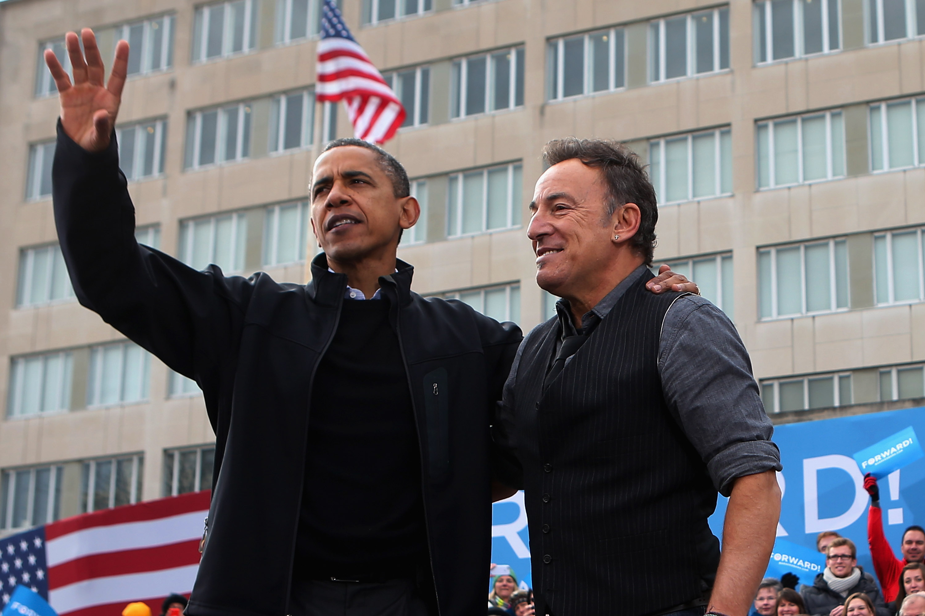 «Renegades: Born in the USA», le podcast avec Obama et Springsteen sur Spotify