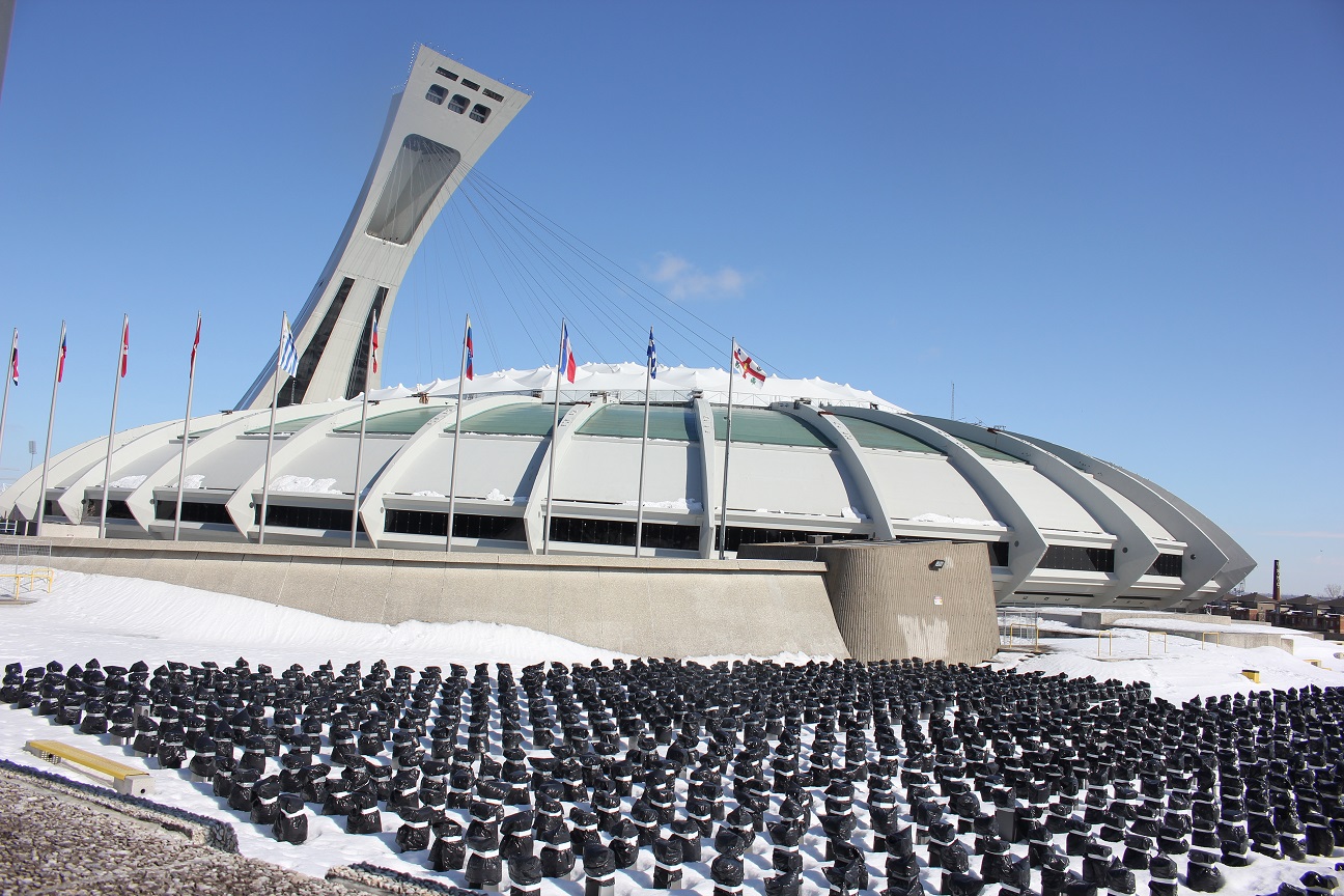 Photo du stade olympique.