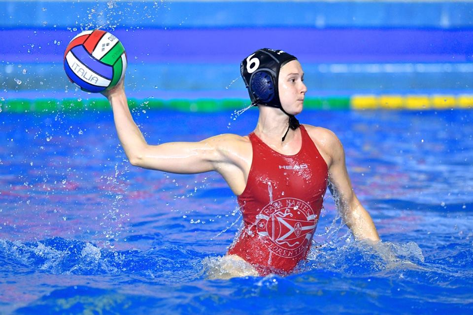 Axelle Crevier, joueuse de water-polo