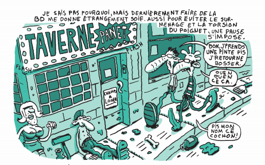 La vie dans le quartier Centre-Sud.