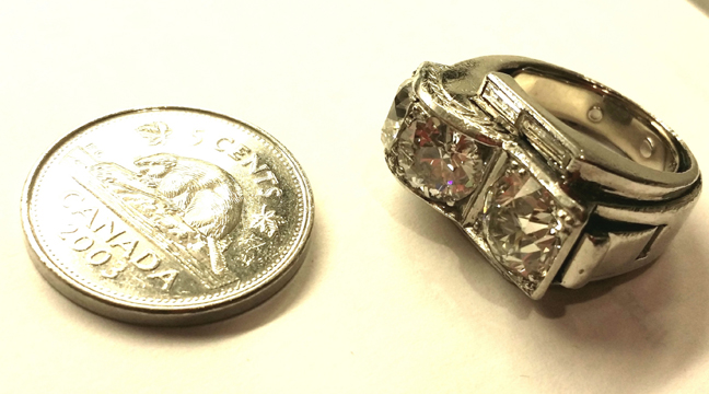 Bague volée dans Outremont