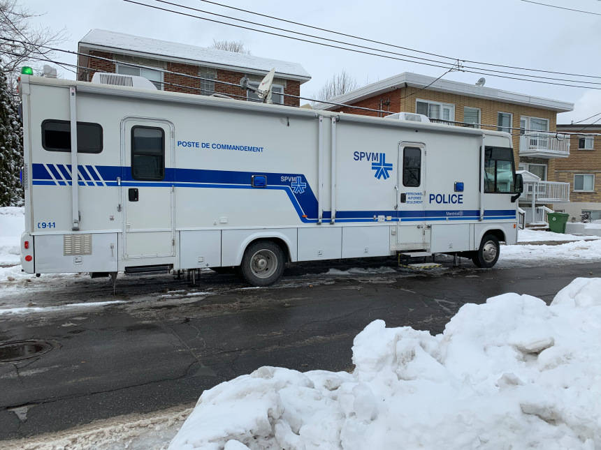 Un poste de commandement pour élucider un meurtre à Verdun.