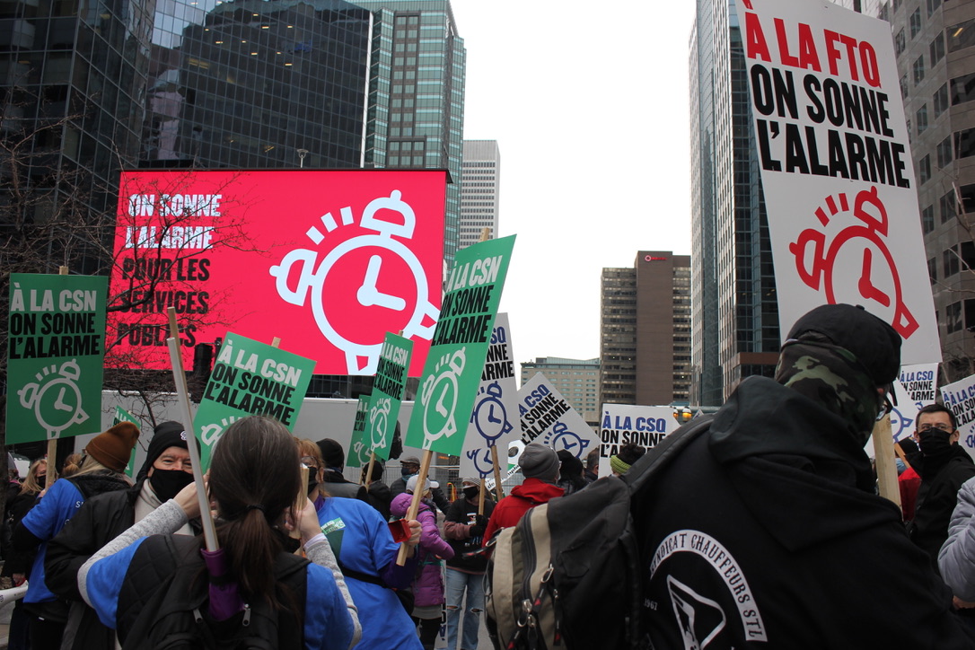 Manifestations dans le secteur public, dépôt d’une nouvelle offre gouvernementale