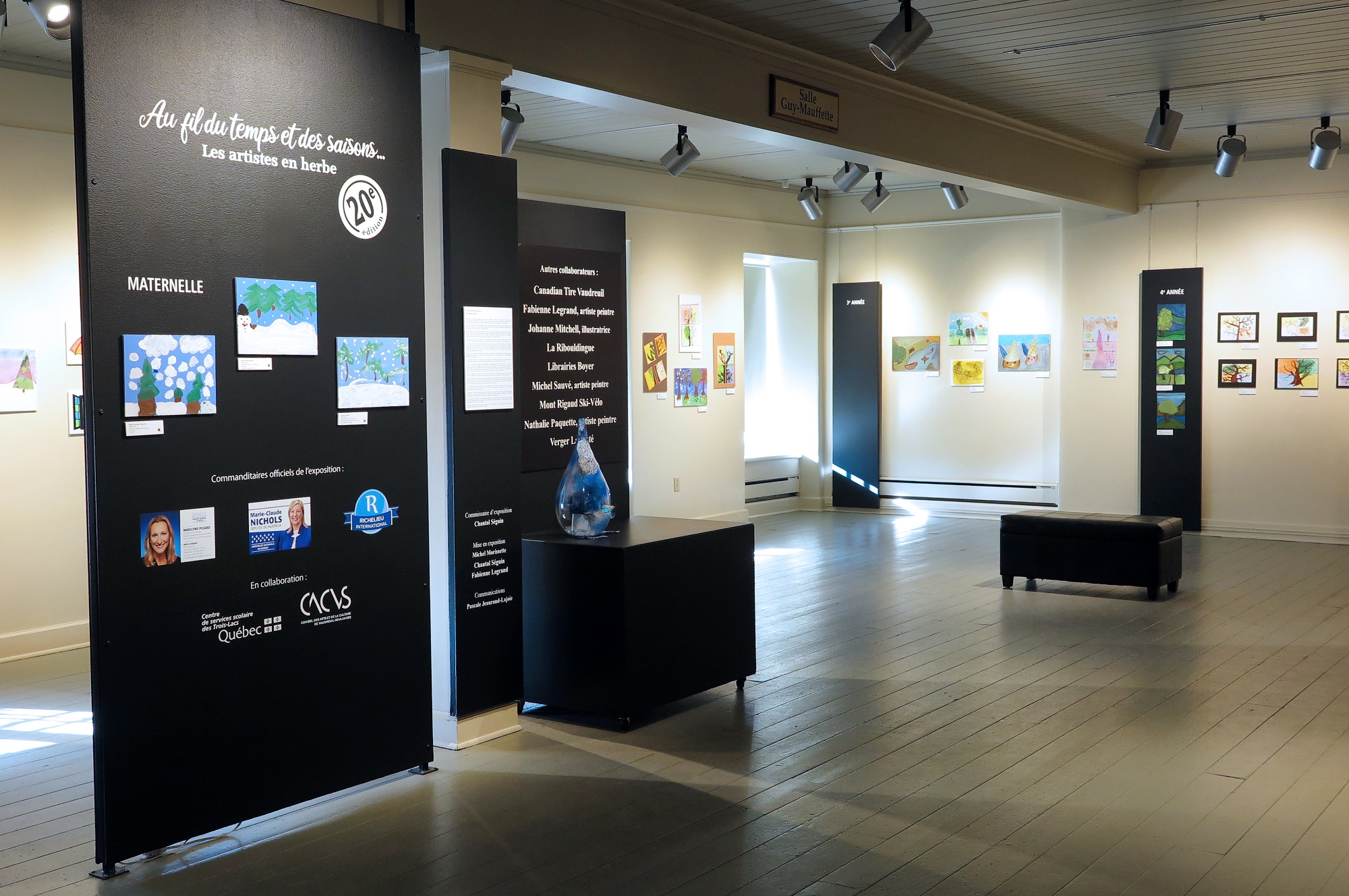 L'exposition des artistes en herbe au musée régional de Vaudreuil-Soulanges