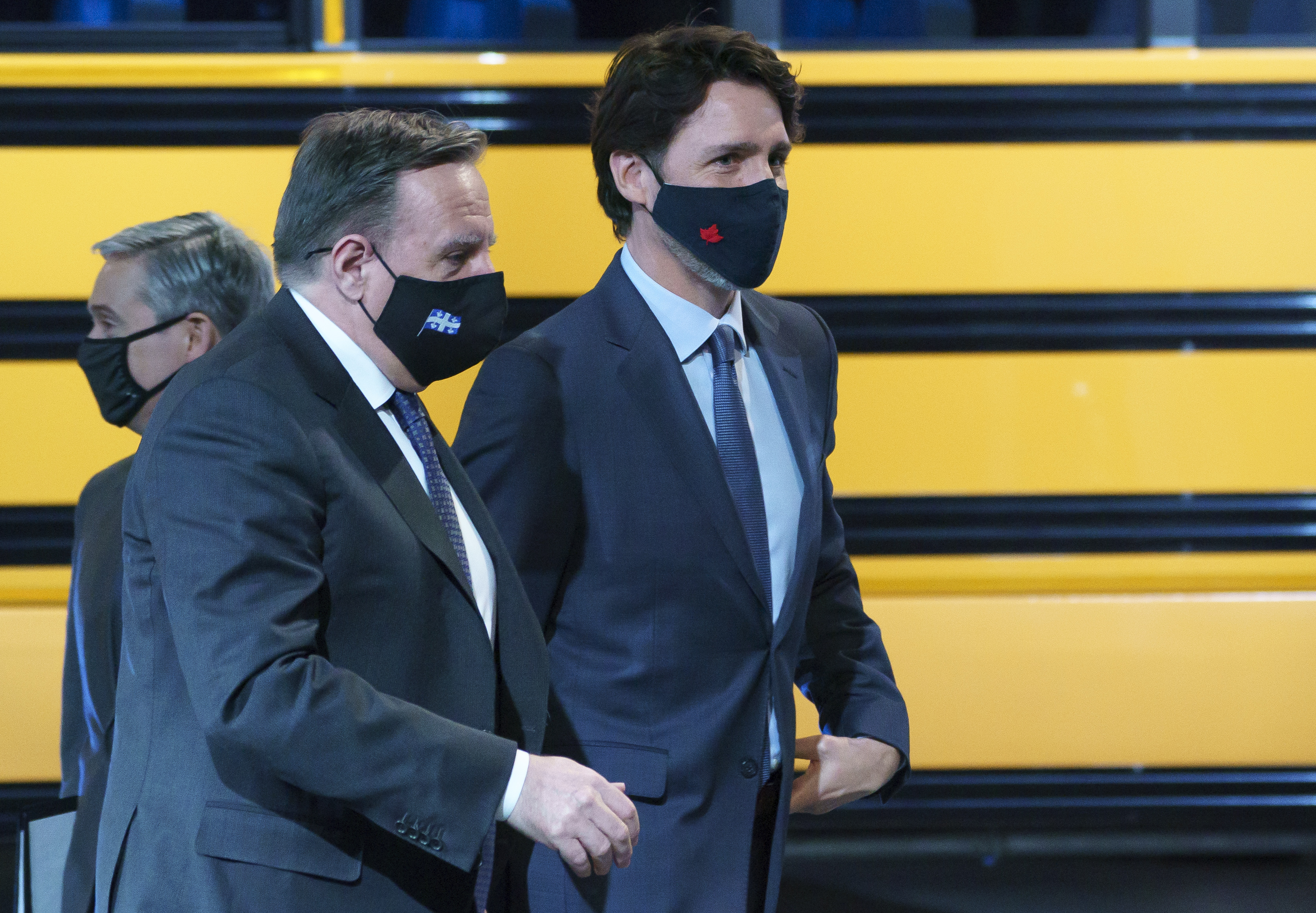 Justin Trudeau et François Legault