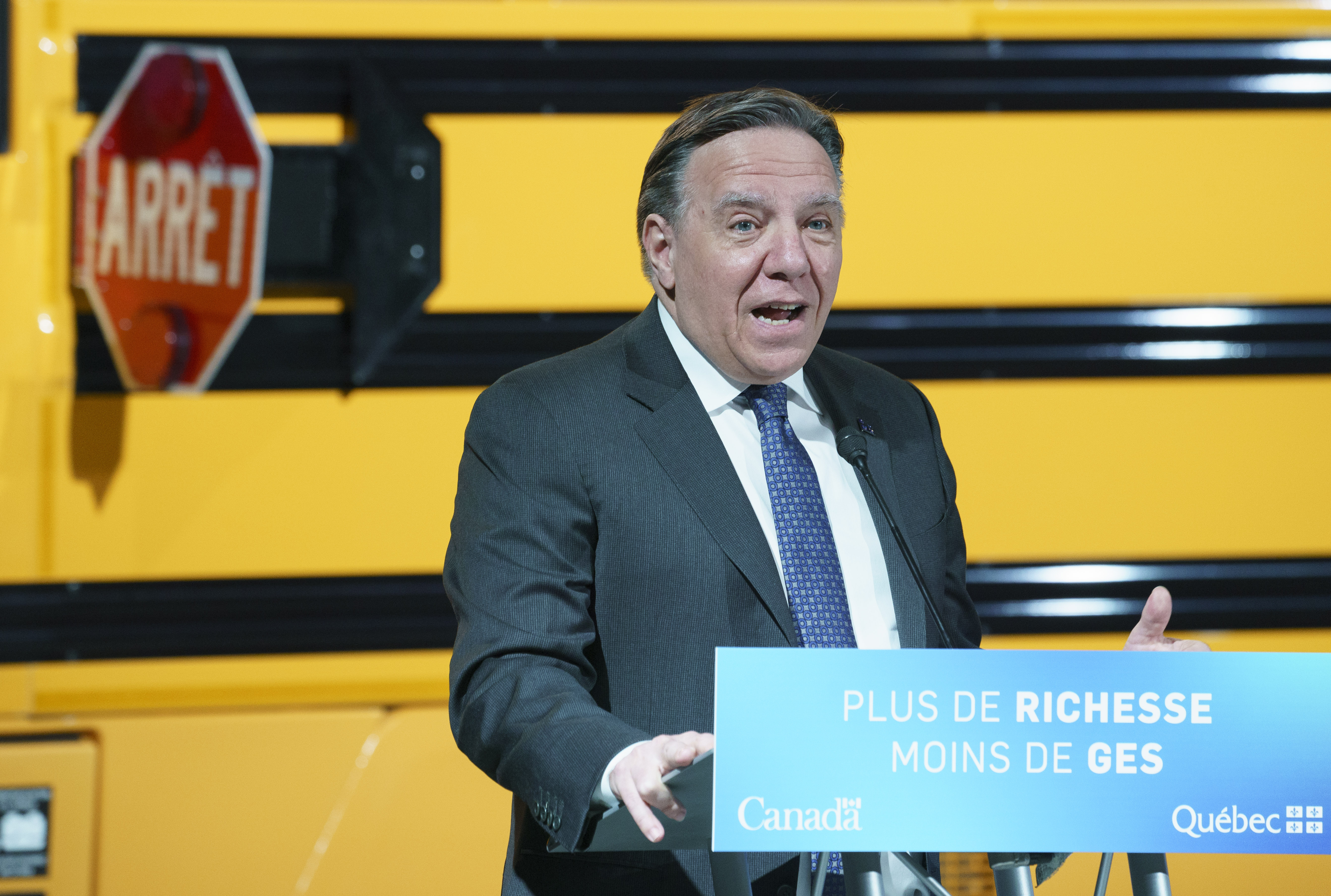 Le premier ministre François Legault