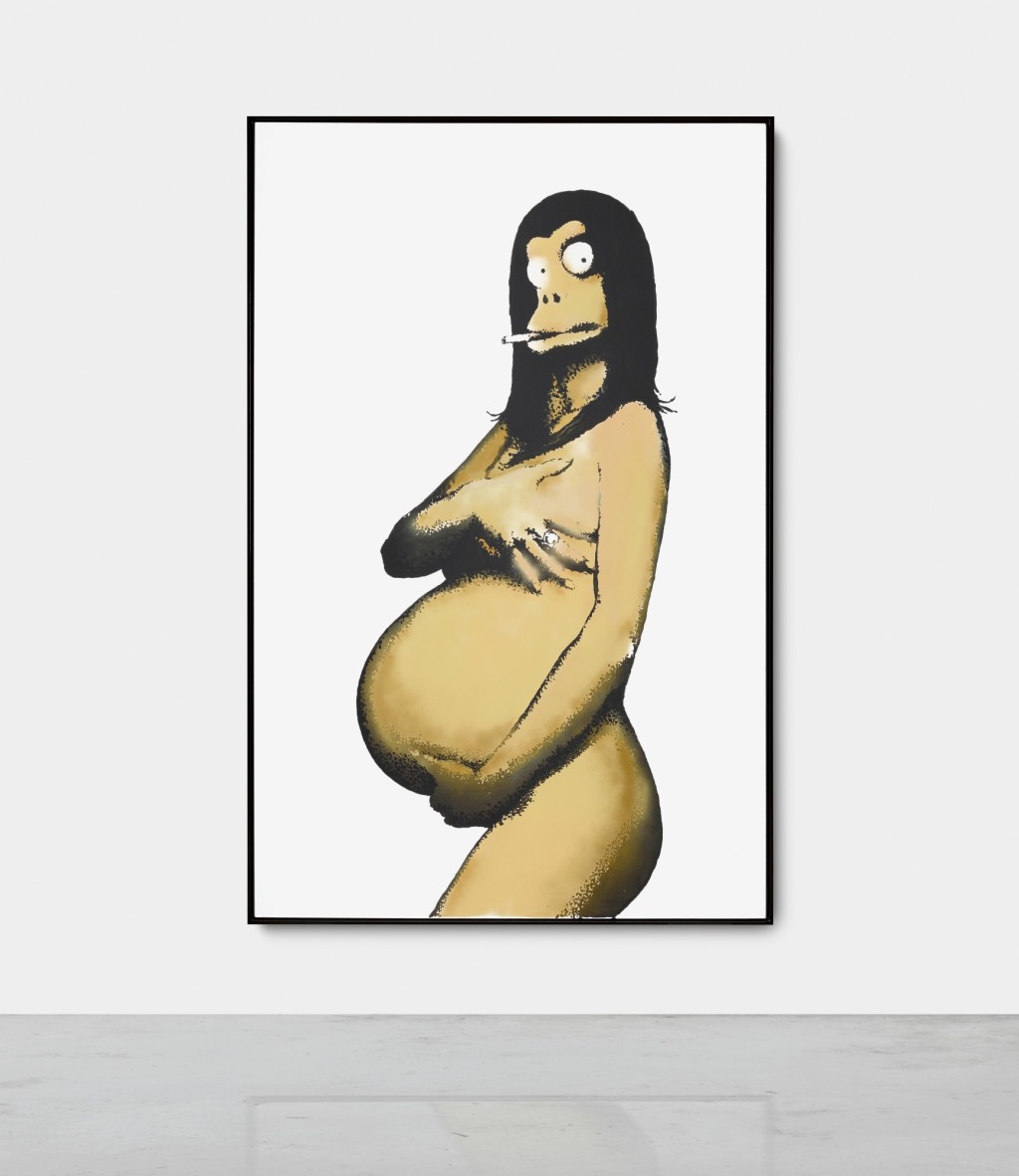 Une oeuvre de Banksy parodiant Demi Moore est mise aux enchères