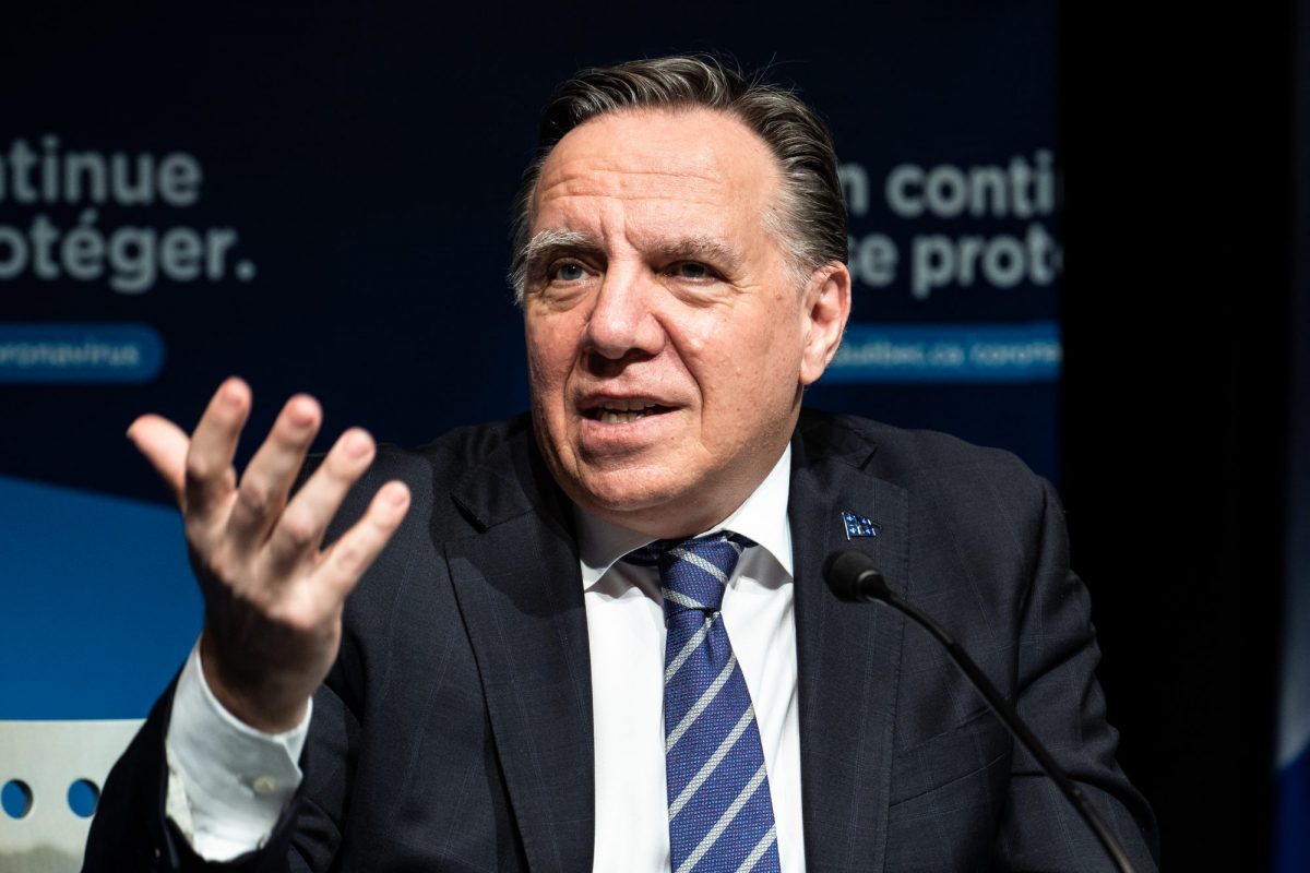 Le premier ministre François Legault