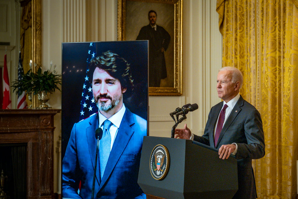 Justin Trudeau et Joe Biden